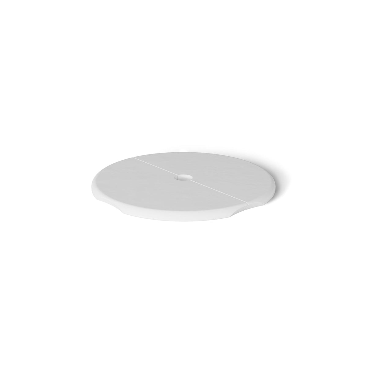 Ledge Lounger Signature Side Table Lid with Umbrella Hole 22" Resin - view 10