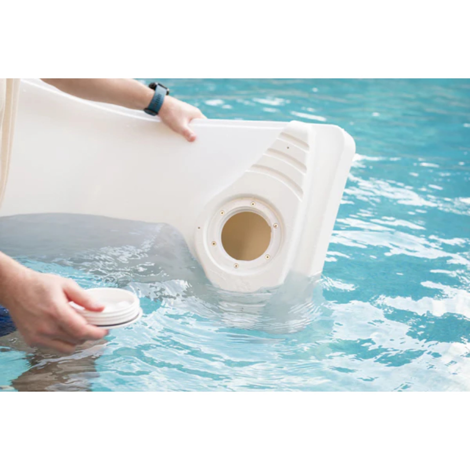 Line Chaise Lounge | Luxury In-Pool Chaise for Sun Shelves — Tupelo Goods Tupelo Goods