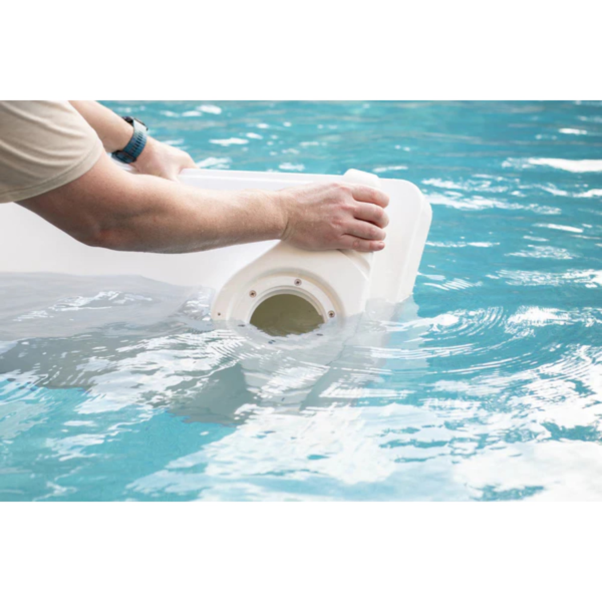 Line Chaise Lounge | Luxury In-Pool Chaise for Sun Shelves — Tupelo Goods Tupelo Goods