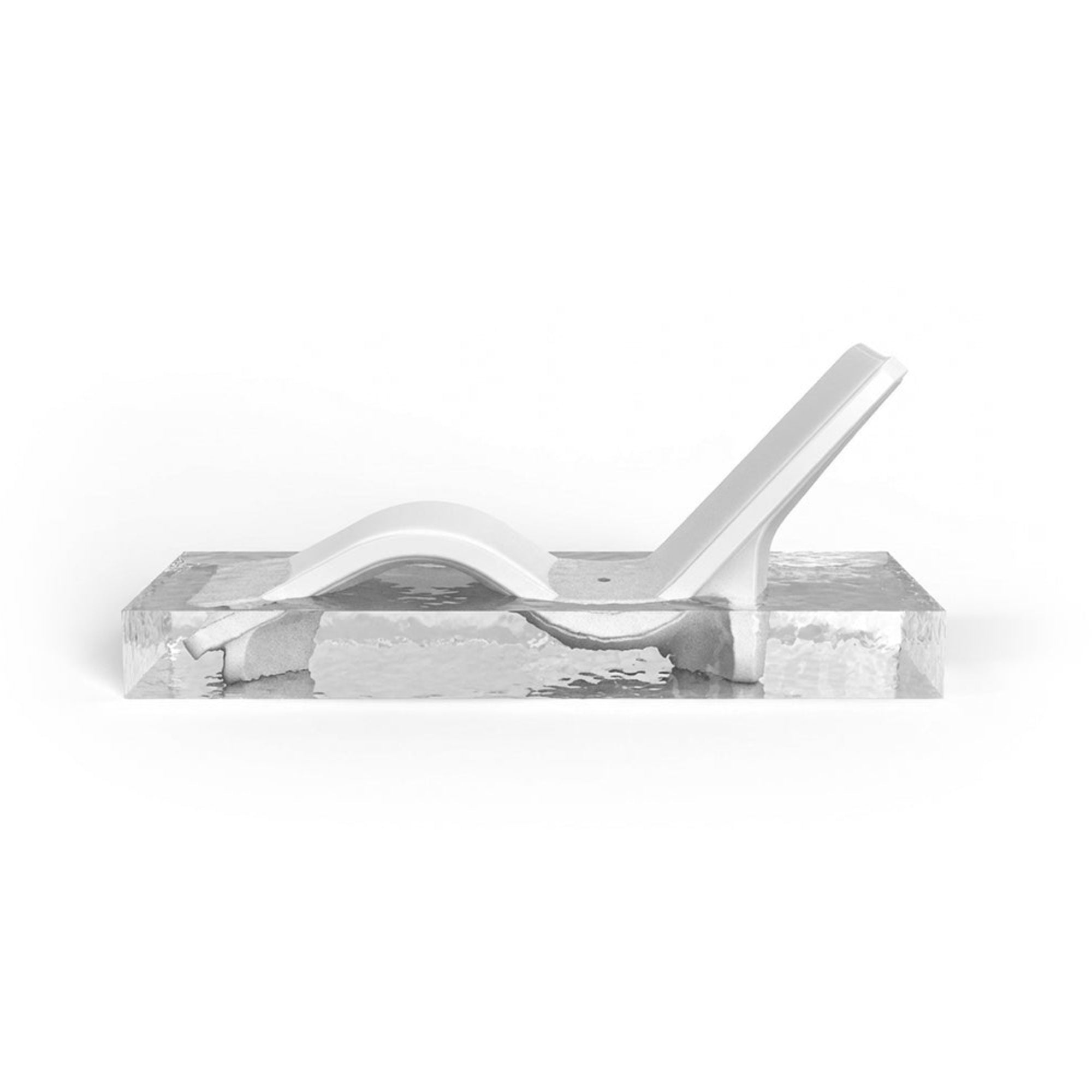 Line Chaise Lounge | Luxury In-Pool Chaise for Sun Shelves — Tupelo Goods Tupelo Goods