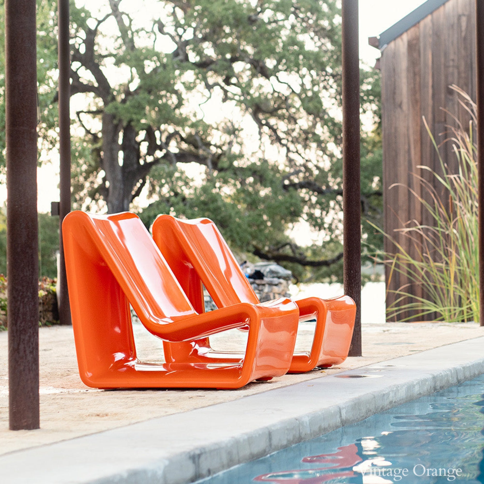 Loop Lounge Chair | Modern In-Pool Outdoor Lounge Chair — Tupelo Goods Tupelo Goods