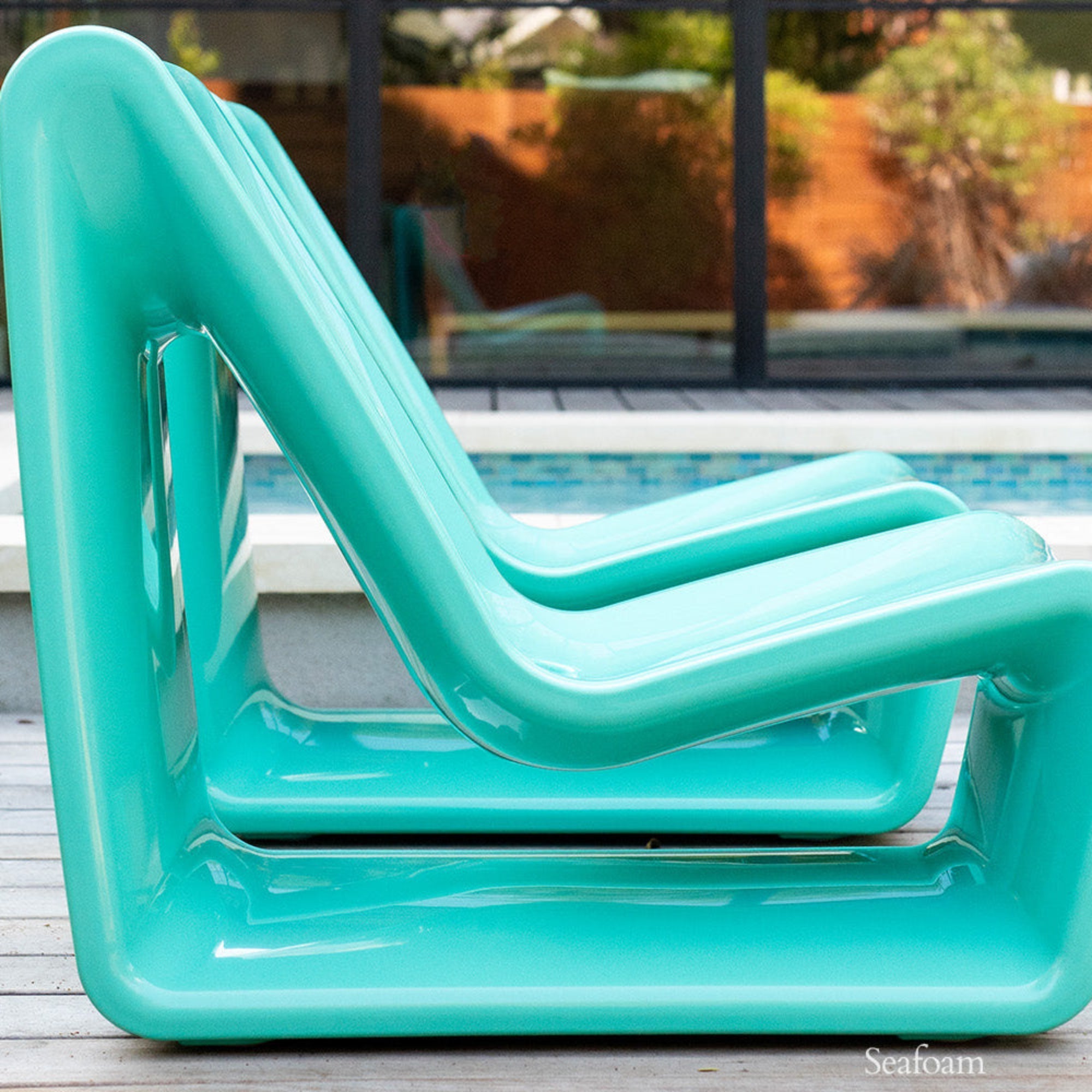Loop Lounge Chair | Modern In-Pool Outdoor Lounge Chair — Tupelo Goods Tupelo Goods