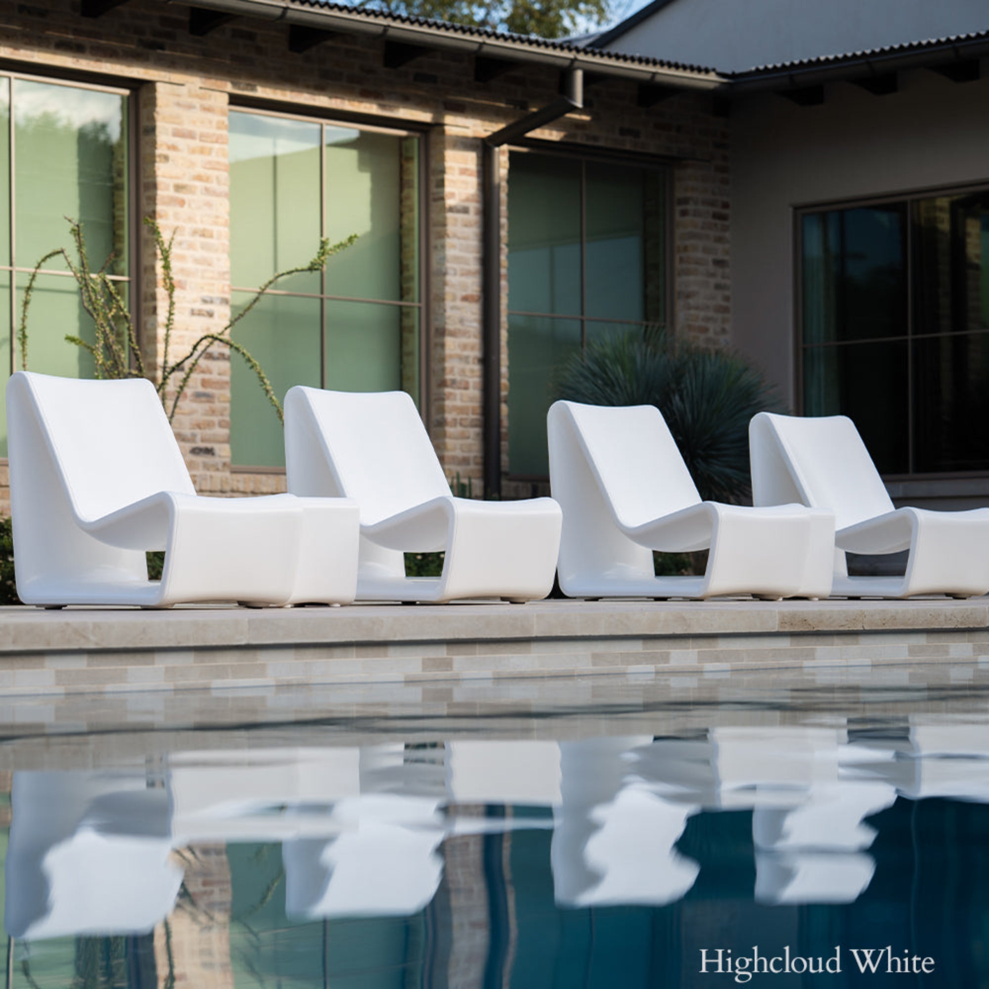 Loop Lounge Chair | Modern In-Pool Outdoor Lounge Chair — Tupelo Goods Tupelo Goods