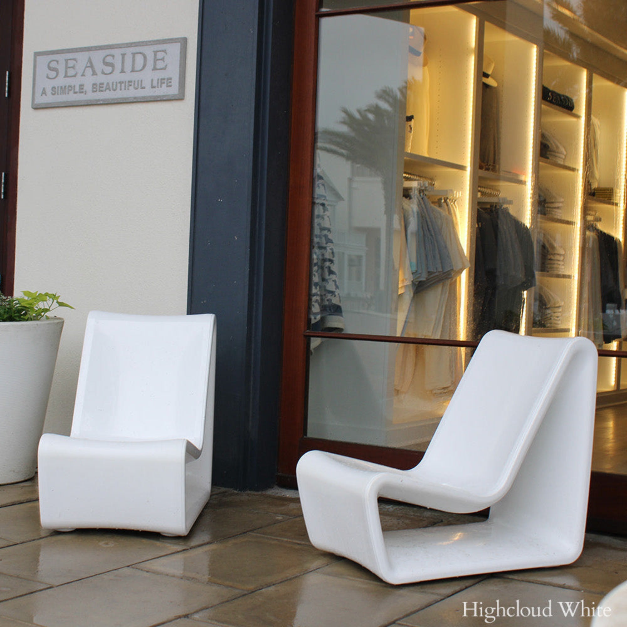 Loop Lounge Chair | Modern In-Pool Outdoor Lounge Chair — Tupelo Goods Tupelo Goods