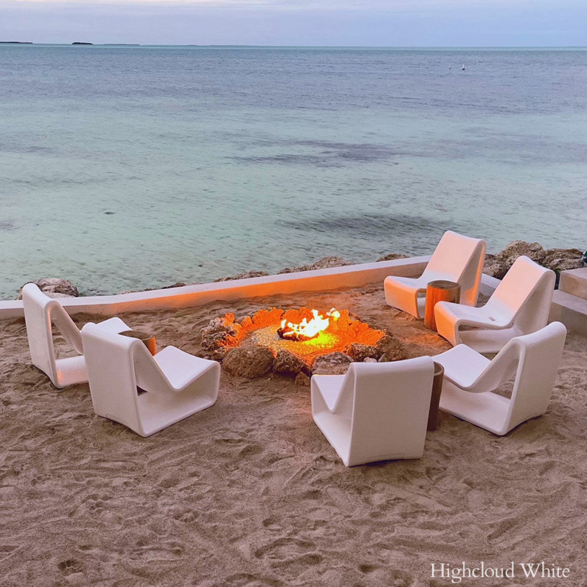 Loop Lounge Chair | Modern In-Pool Outdoor Lounge Chair — Tupelo Goods Tupelo Goods
