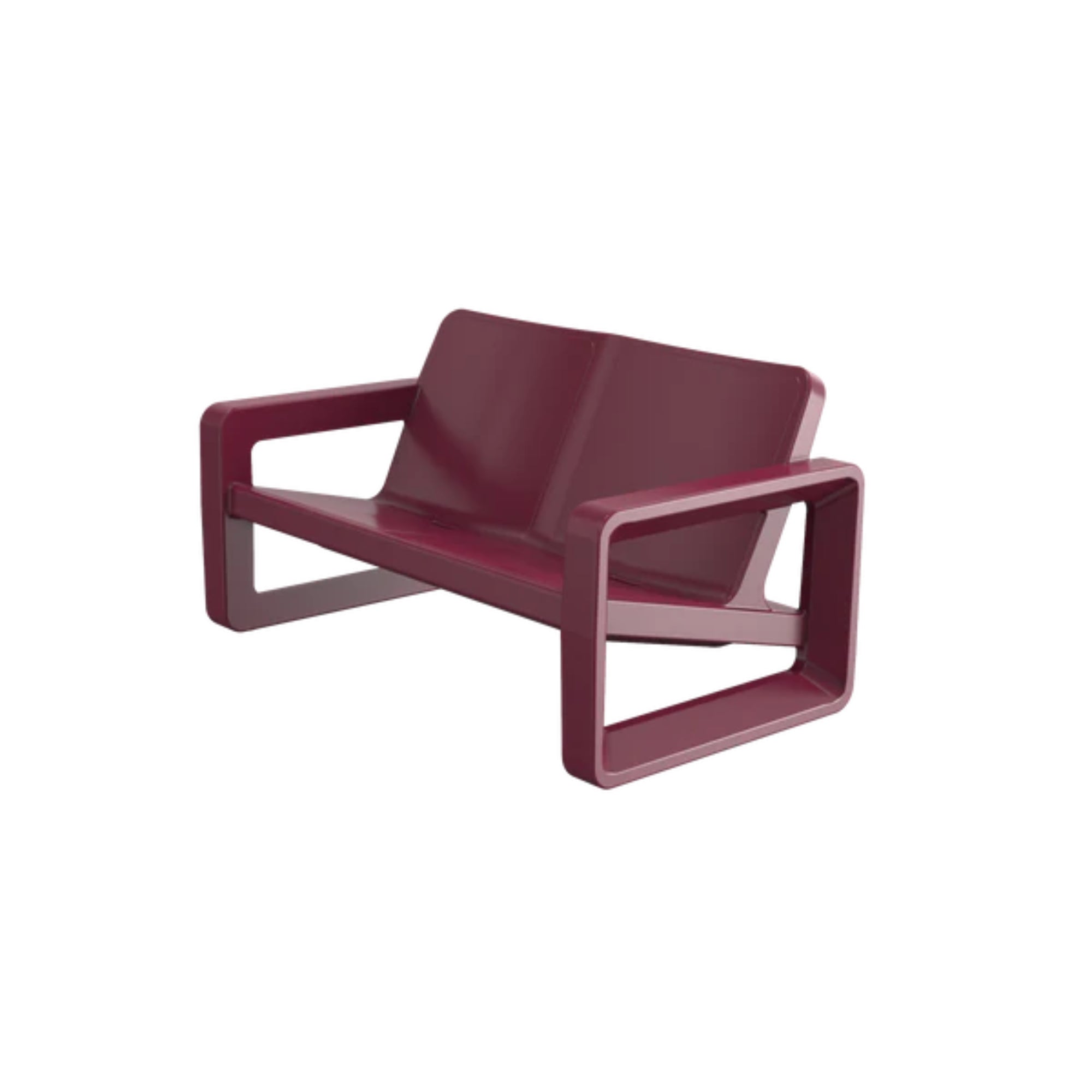 Deck Loveseat | Modern Outdoor Resin Loveseat — Tupelo Goods Tupelo Goods