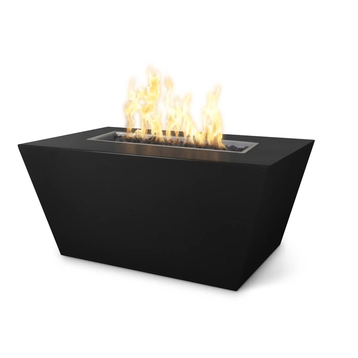Mesa 48" Rectangular Steel Gas Fire Pit – The Outdoor Plus The Outdoor Plus
