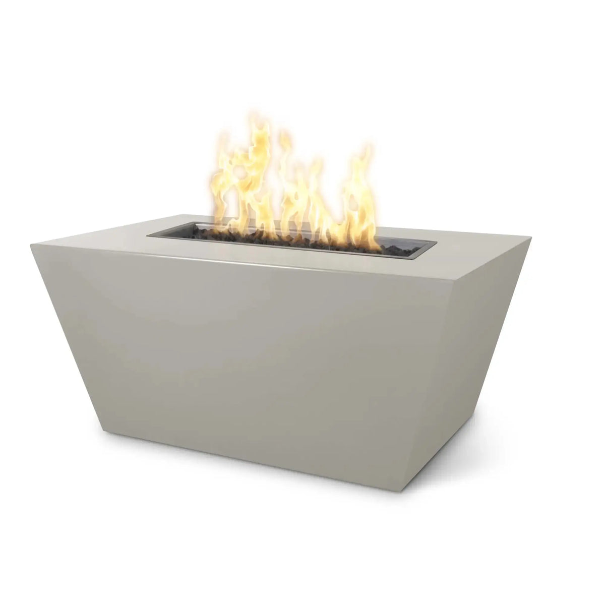 Mesa 48" Rectangular Steel Gas Fire Pit – The Outdoor Plus The Outdoor Plus