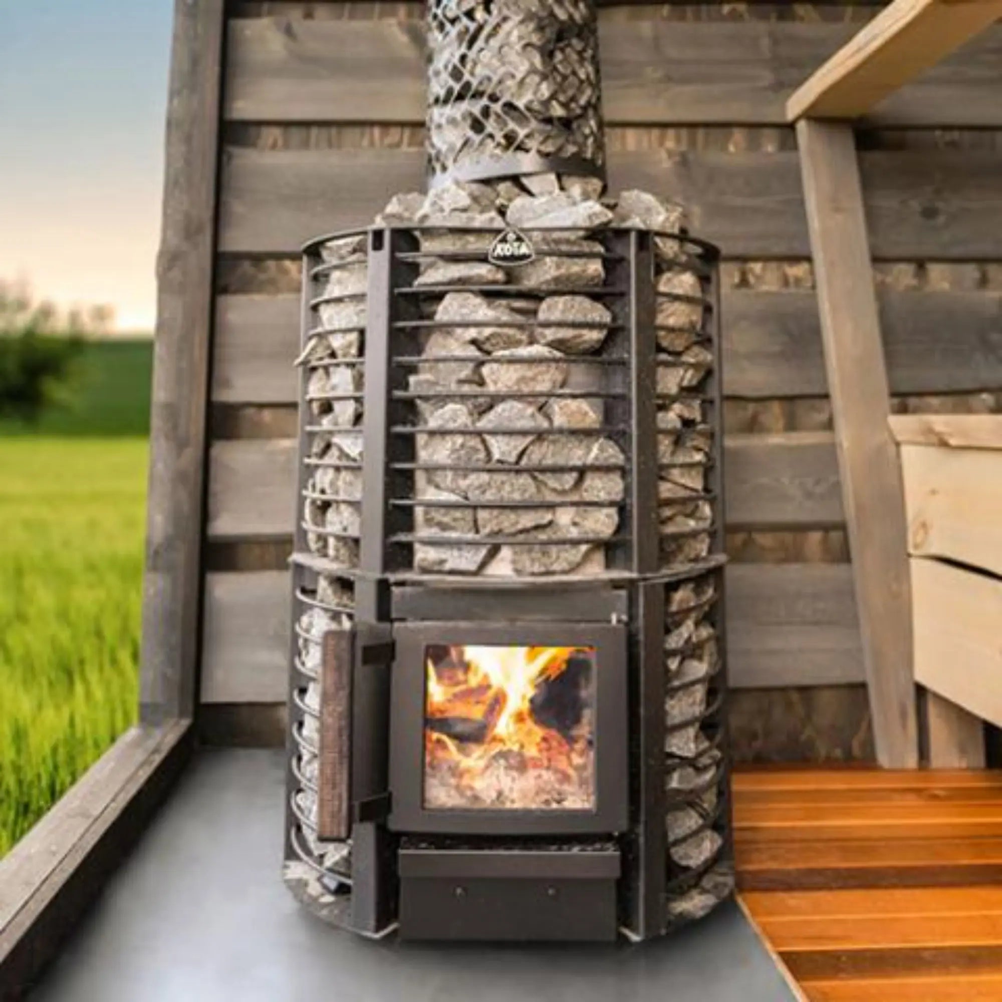 Narvi Inari Plus Wood-Burning Sauna Stove 16 kW Narvi