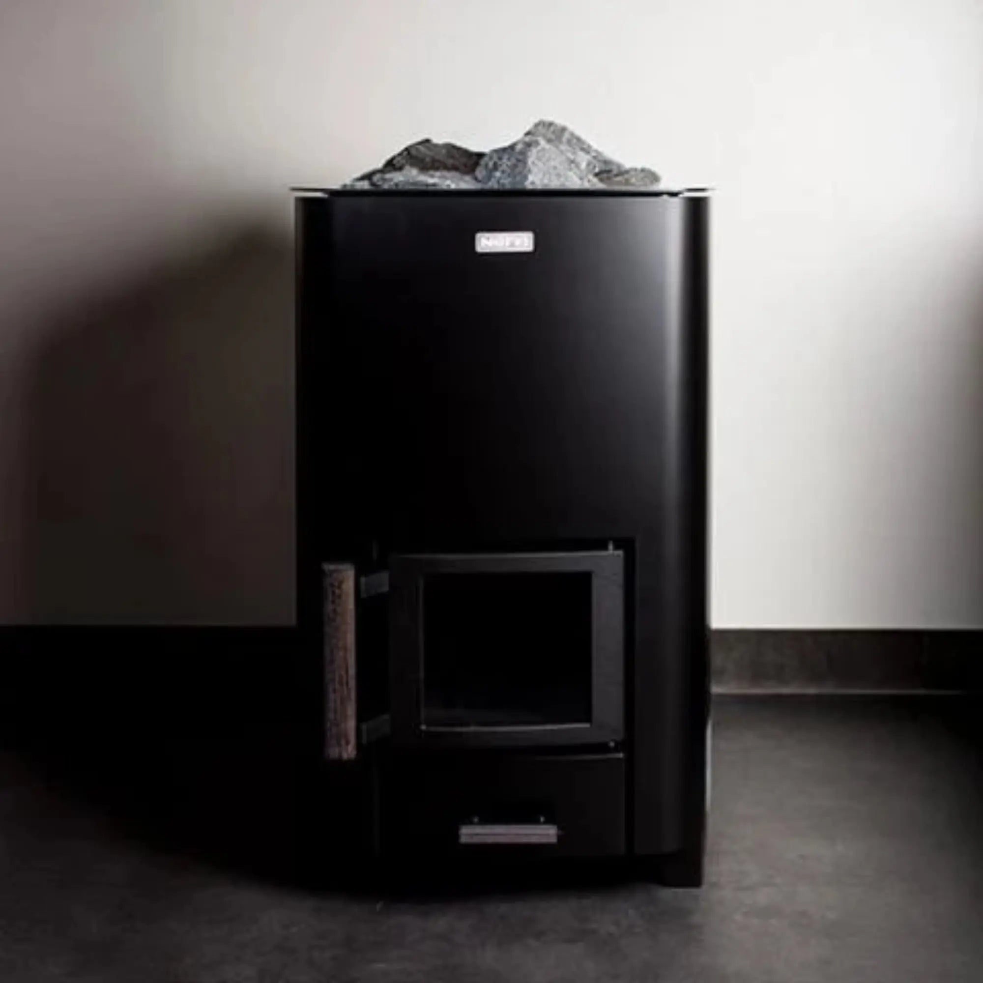 Narvi NC 24 Black Wood-Burning Sauna Stove (17 kW) Narvi