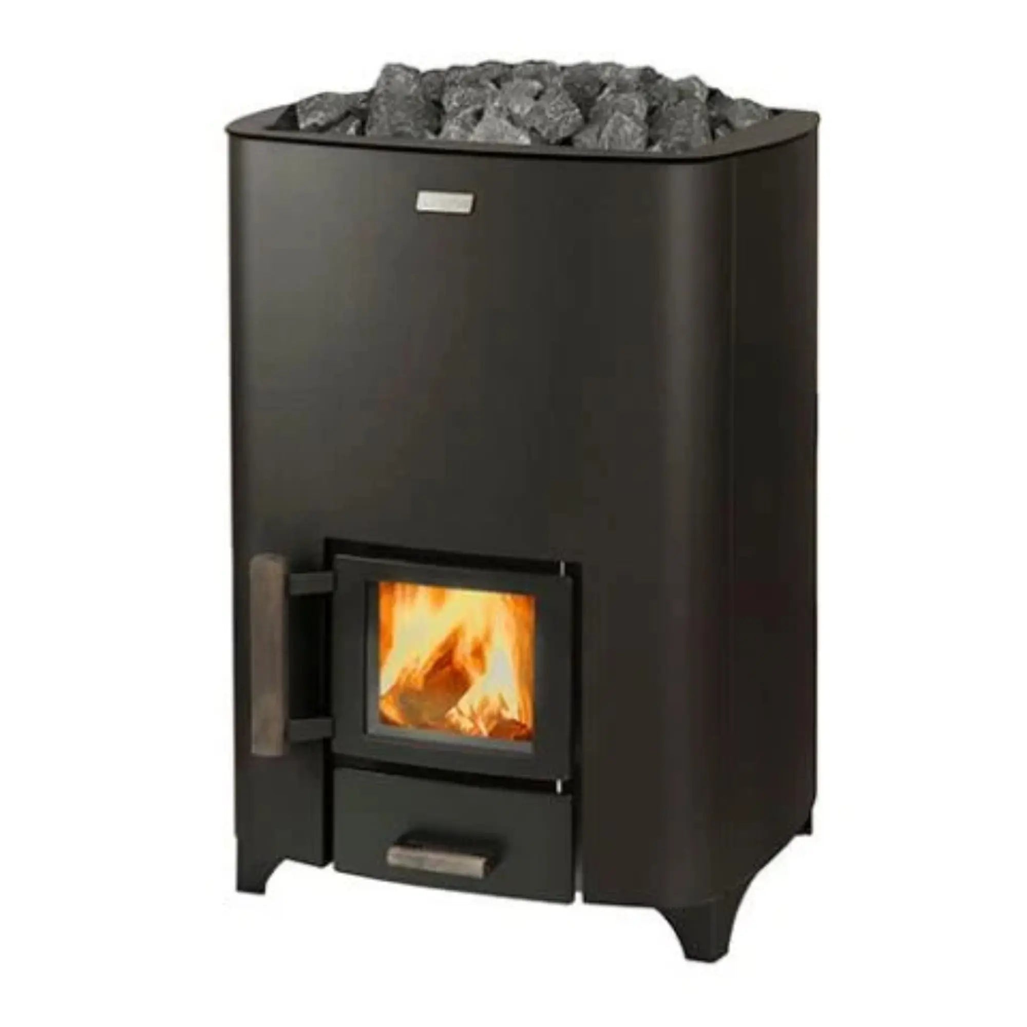 Narvi NC 24 Black Wood-Burning Sauna Stove (17 kW) Narvi