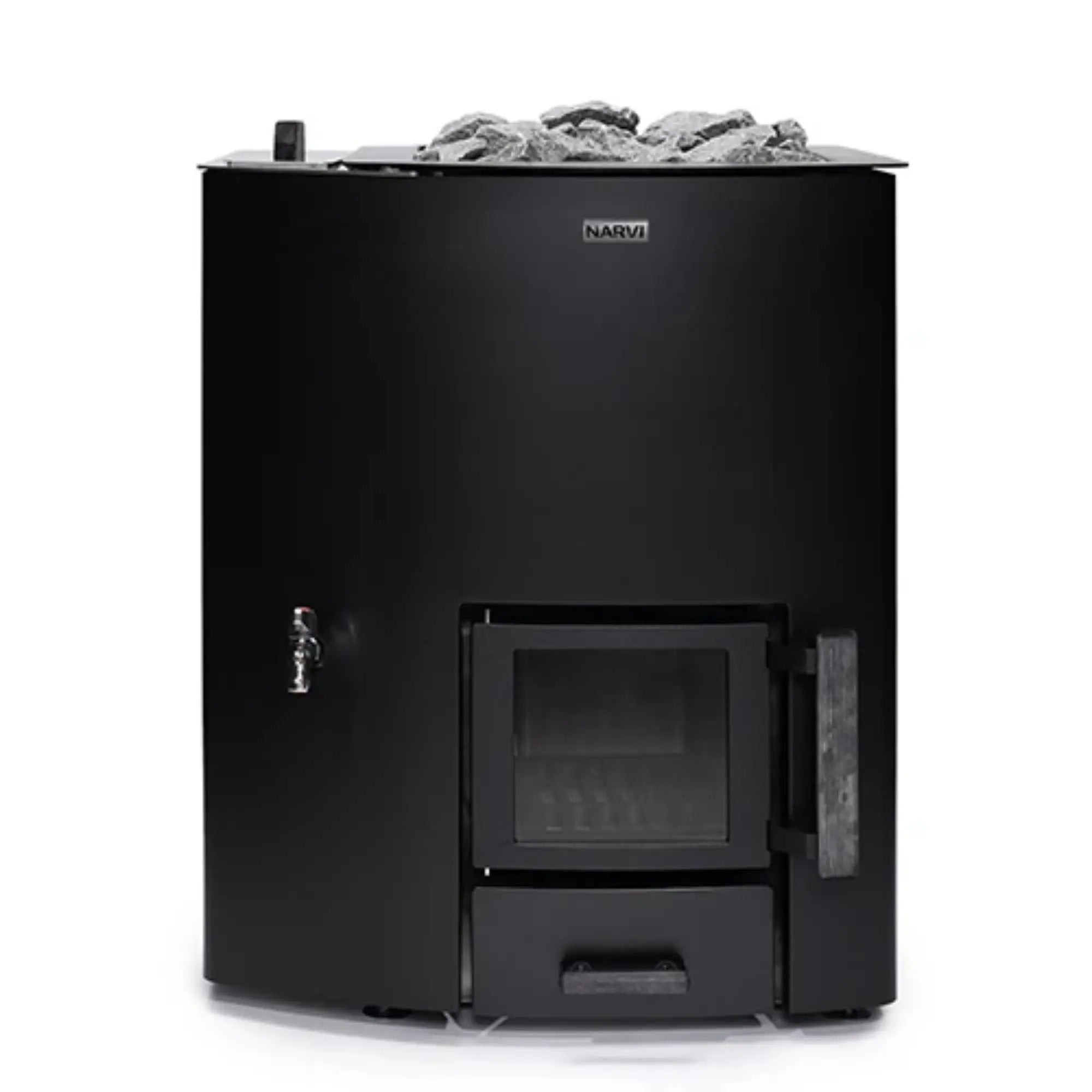 Narvi NC 20 Black Wood-Burning Sauna Stove (16 kW) Narvi