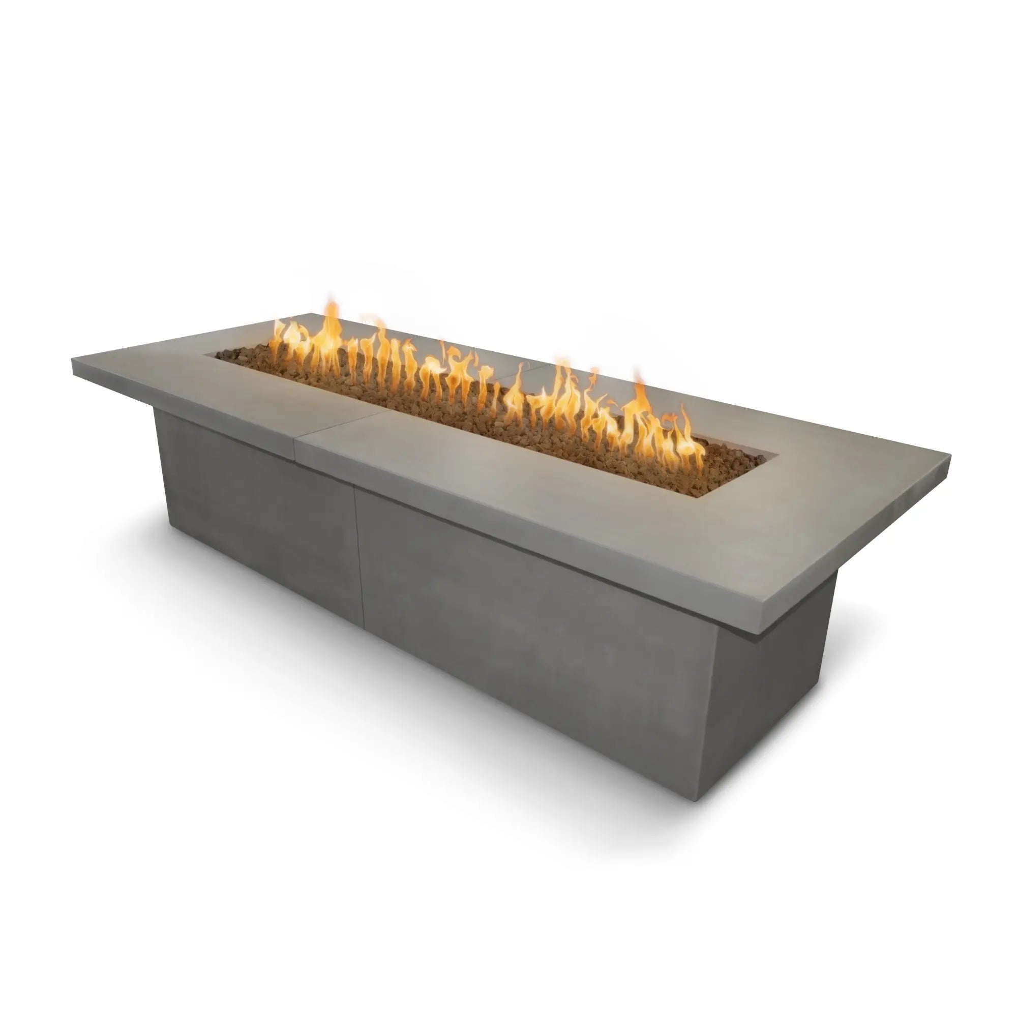 Newport 72" Rectangular Concrete Gas Fire Table – The Outdoor Plus The Outdoor Plus