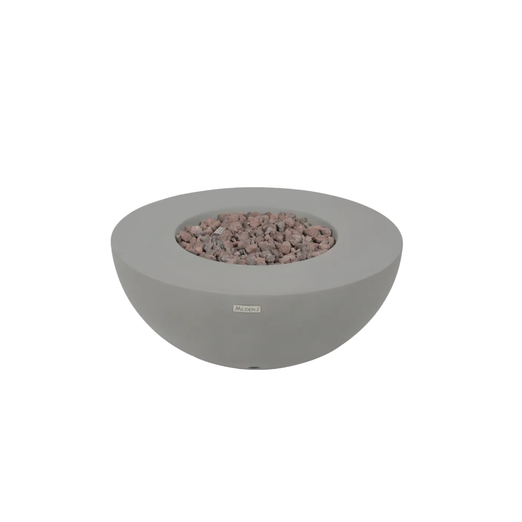 Roca 34" Round Concrete Gas Fire Table - Modeno