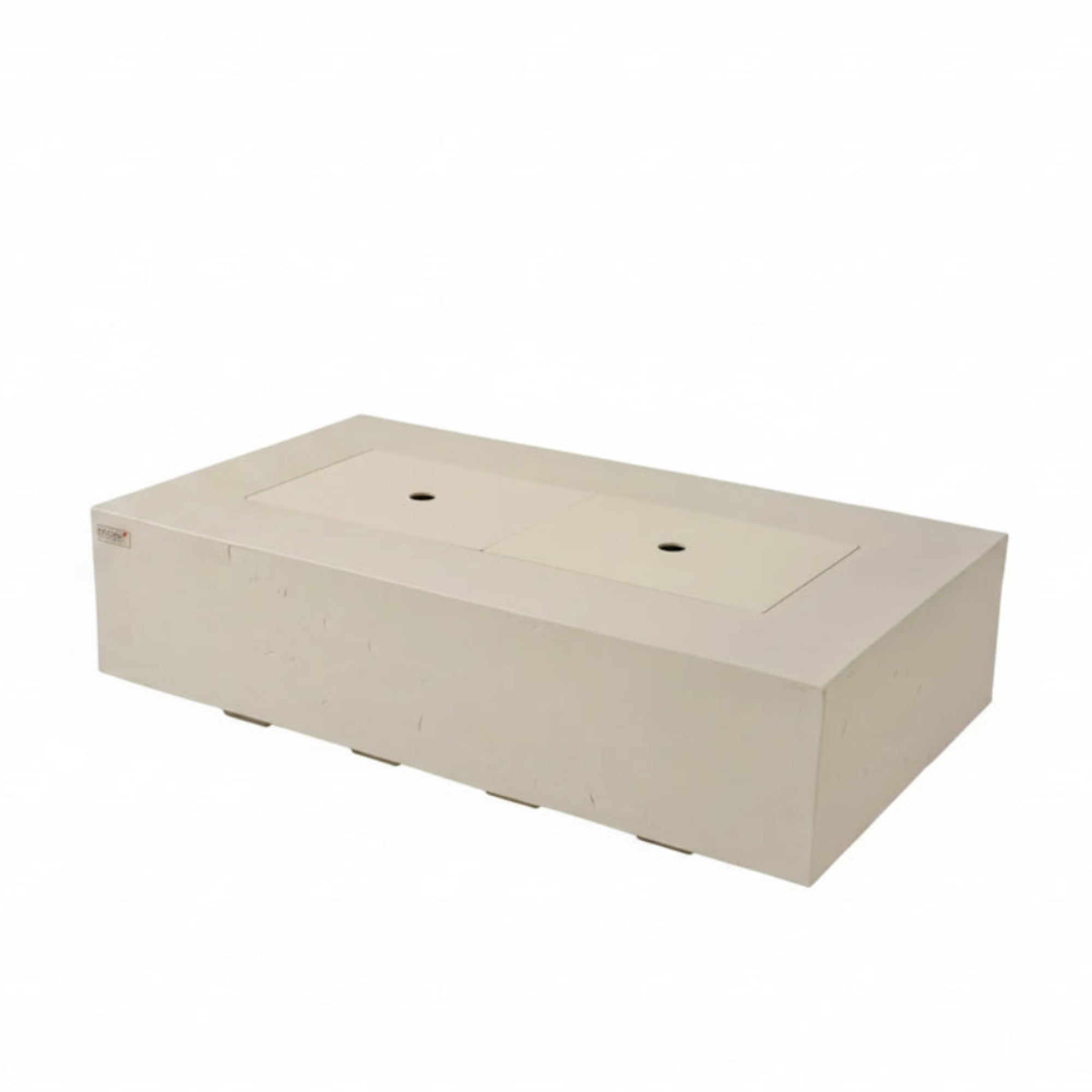 Cape Town 56″ Rectangular Concrete Gas Fire Table – Elementi Plus Elementi