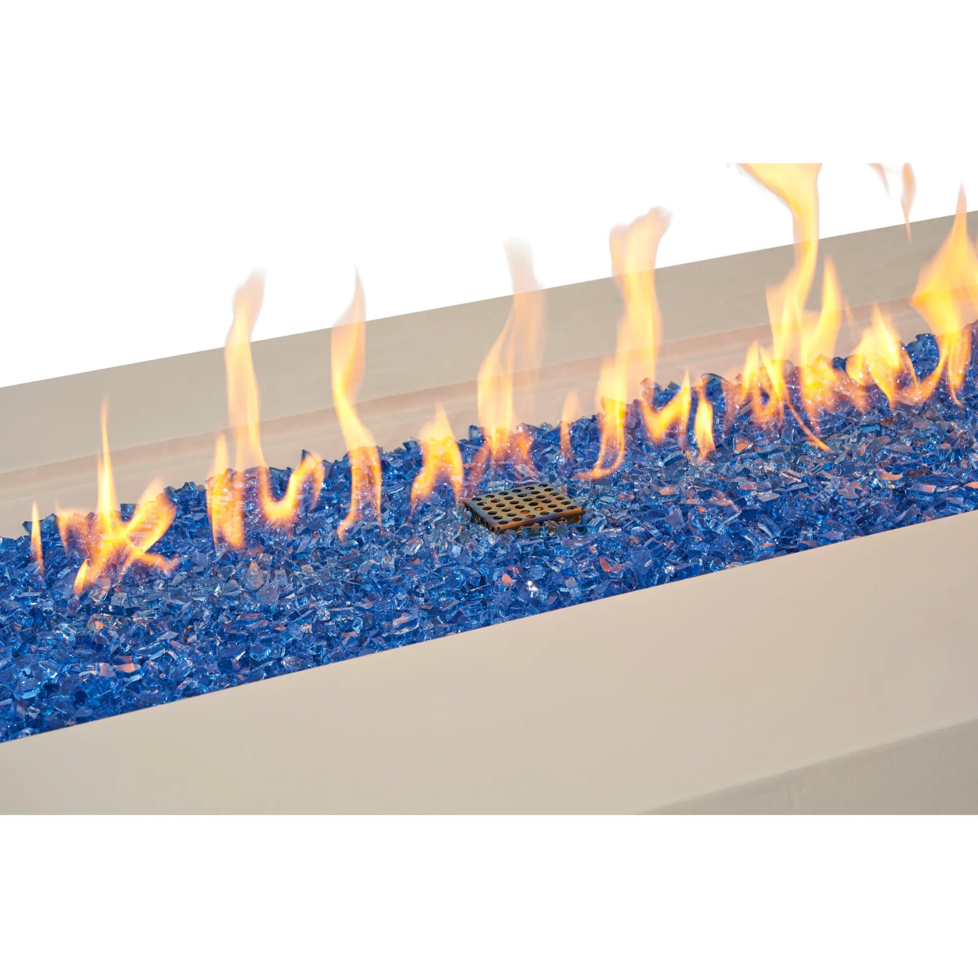 Cape Town 56″ Rectangular Concrete Gas Fire Table – Elementi Plus Elementi
