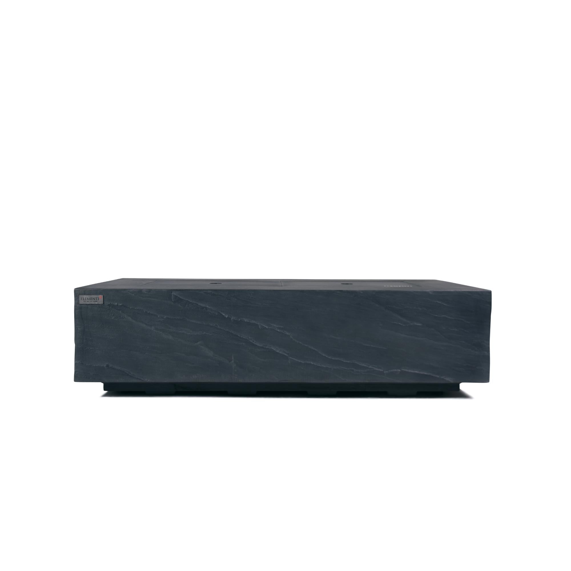 Cape Town 56″ Rectangular Concrete Gas Fire Table – Elementi Plus