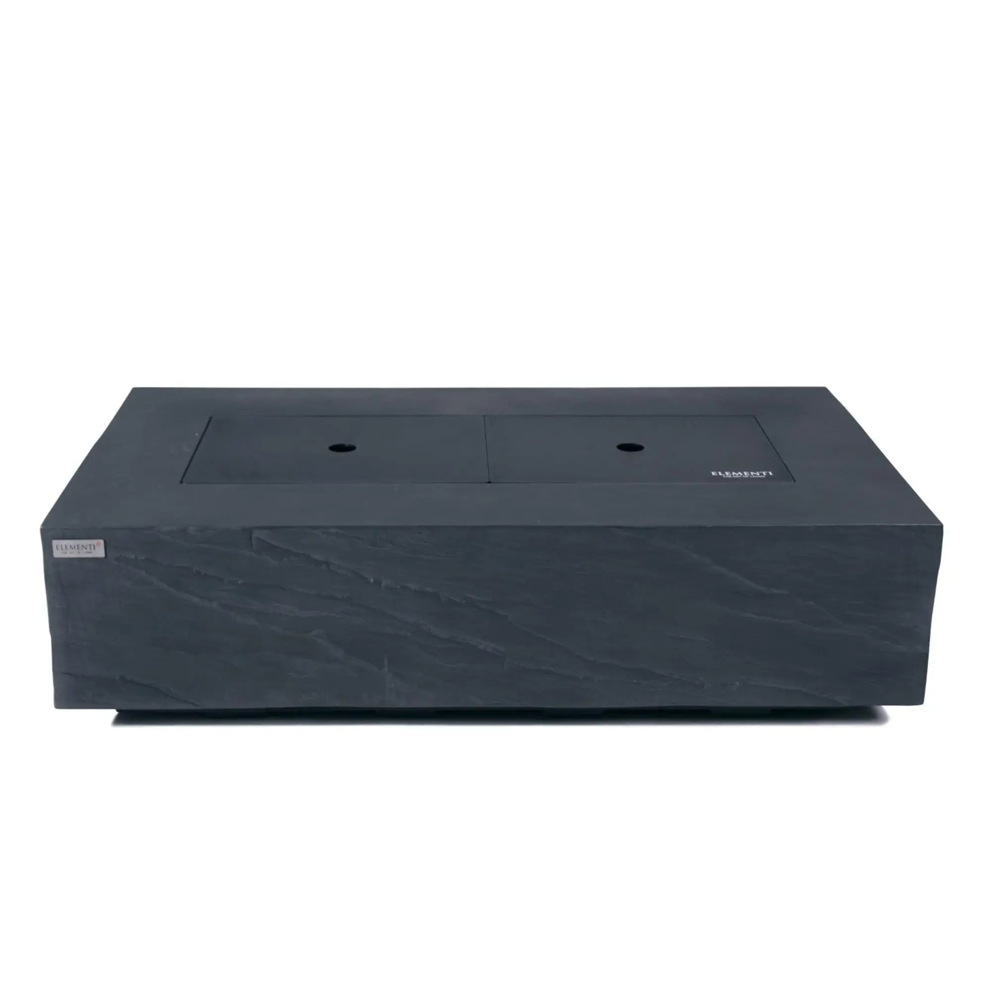 Cape Town 56″ Rectangular Concrete Gas Fire Table – Elementi Plus Elementi