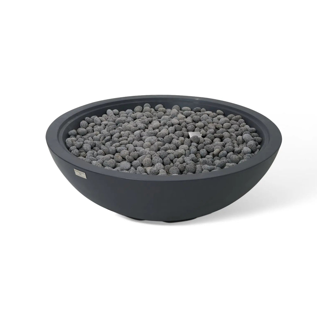 Rose Bowl 48″ Round Concrete Gas Fire Pit – Elementi Pro 100K Elementi