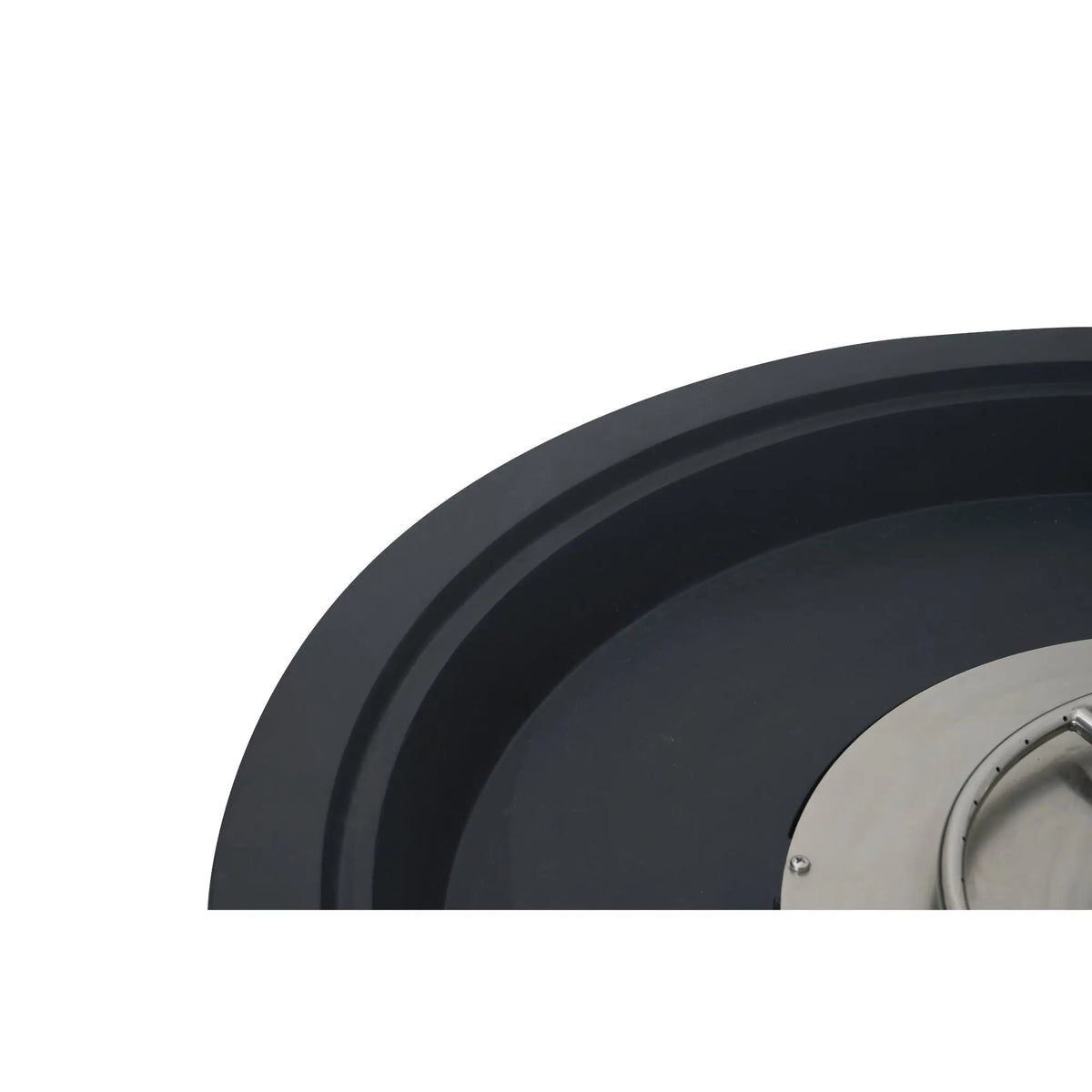 Rose Bowl 48″ Round Concrete Gas Fire Pit – Elementi Pro 100K Elementi