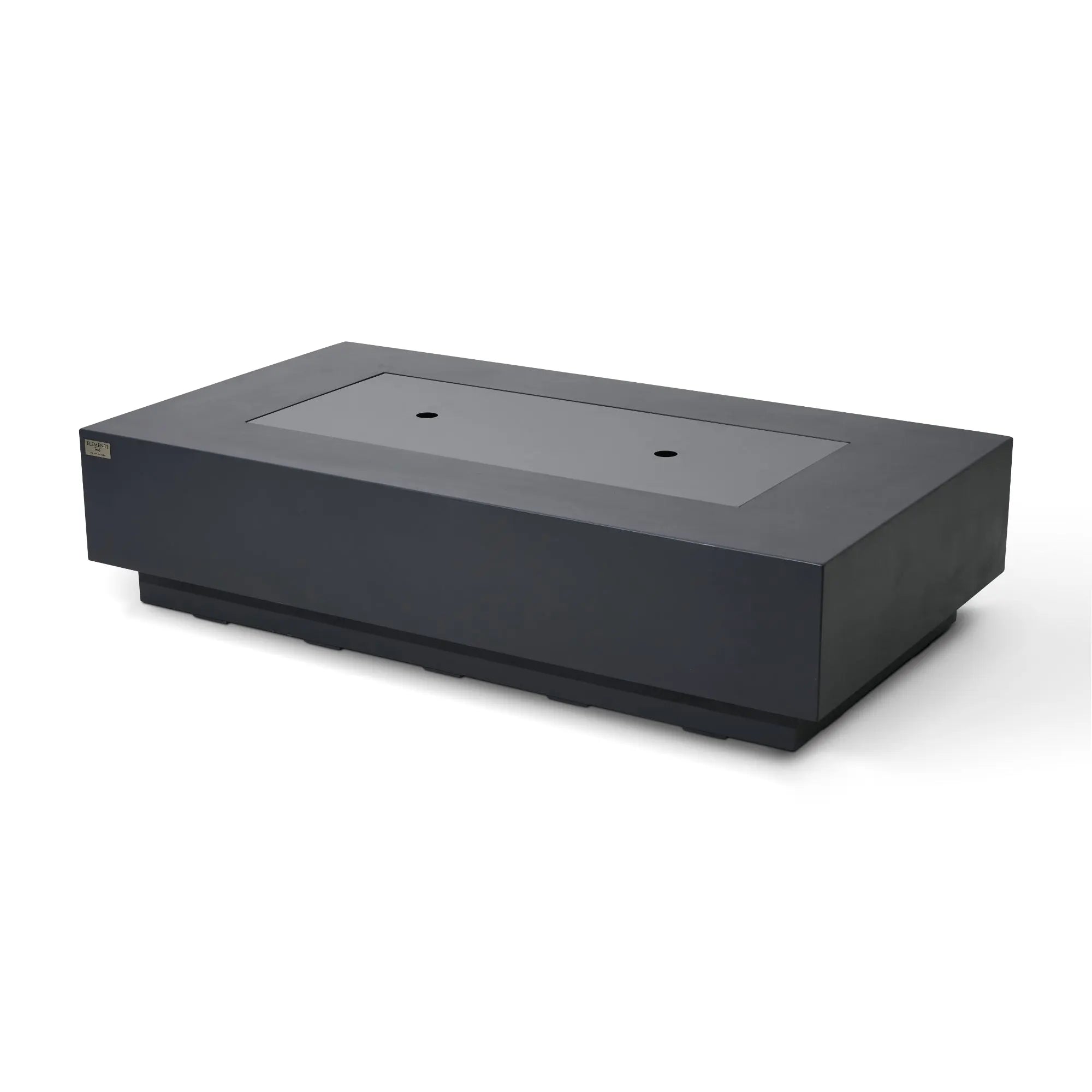 Ravello 72″ Rectangular Concrete Gas Fire Table – Elementi Pro 100K Elementi