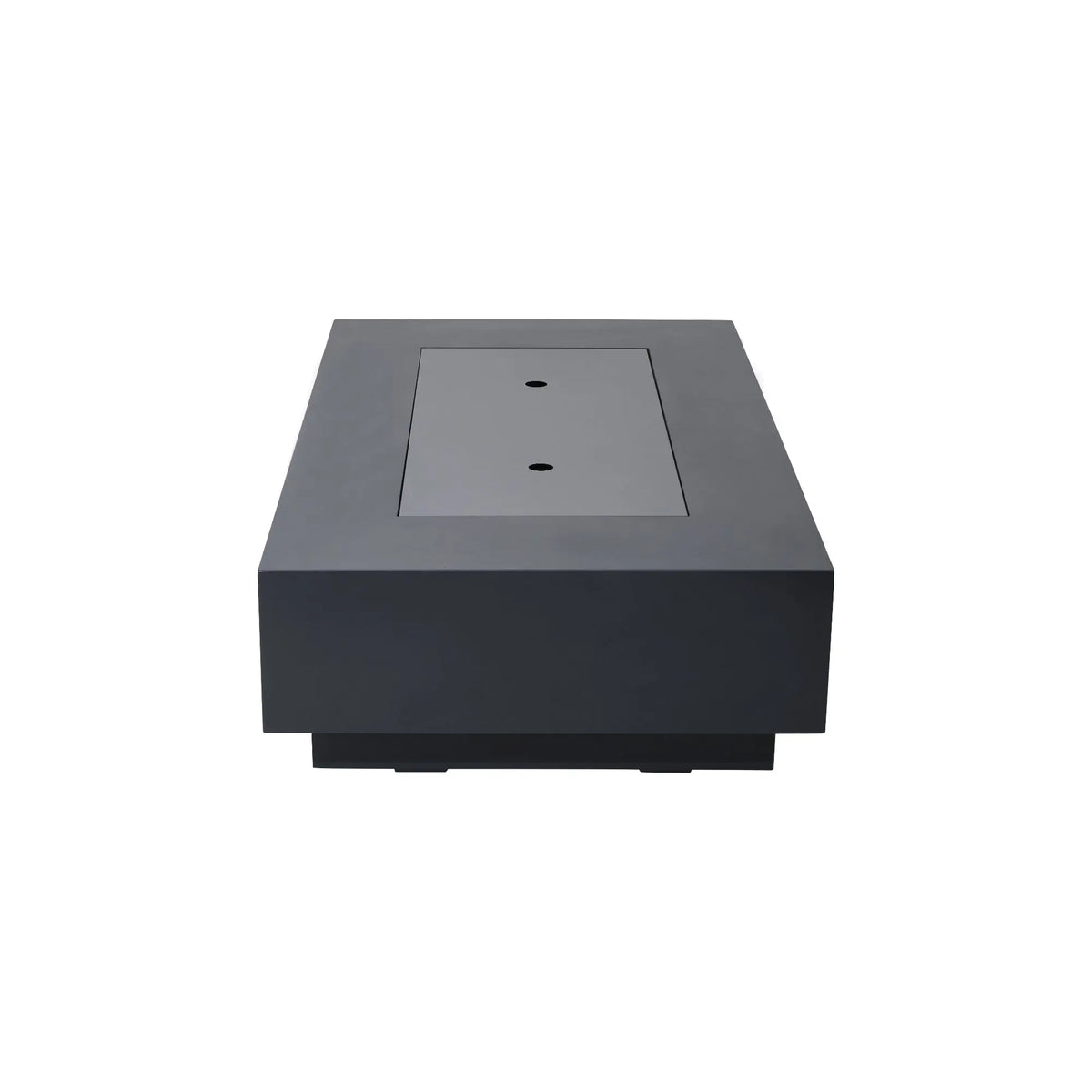 Ravello 72″ Rectangular Concrete Gas Fire Table – Elementi Pro 100K Elementi
