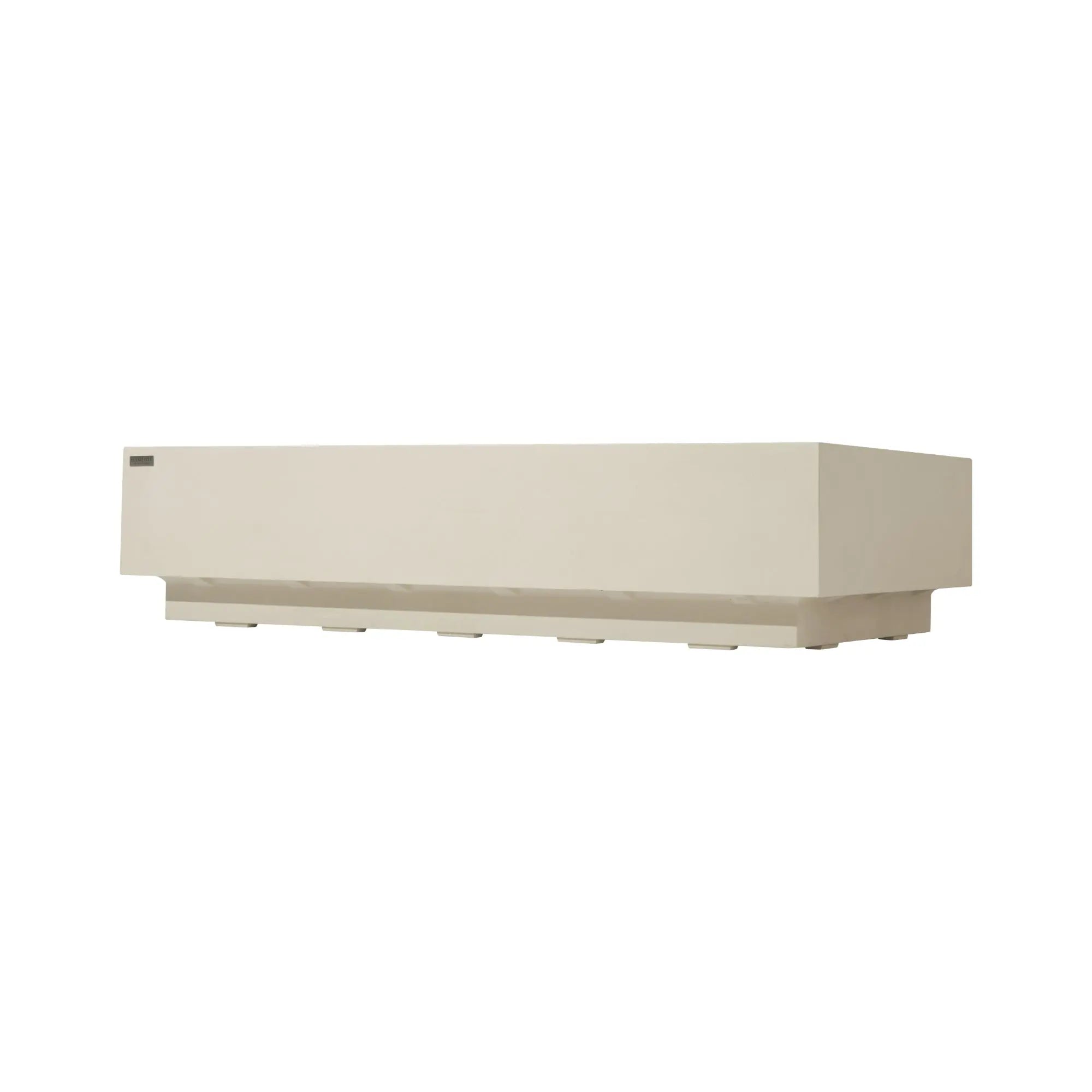 Ravello 72″ Rectangular Concrete Gas Fire Table – Elementi Pro 100K Elementi