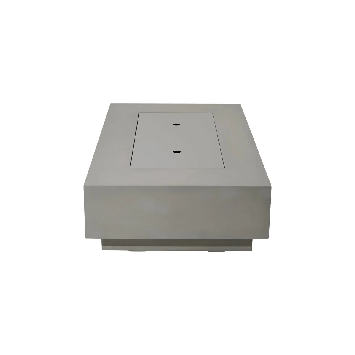 Ravello 72″ Rectangular Concrete Gas Fire Table – Elementi Pro 100K Elementi