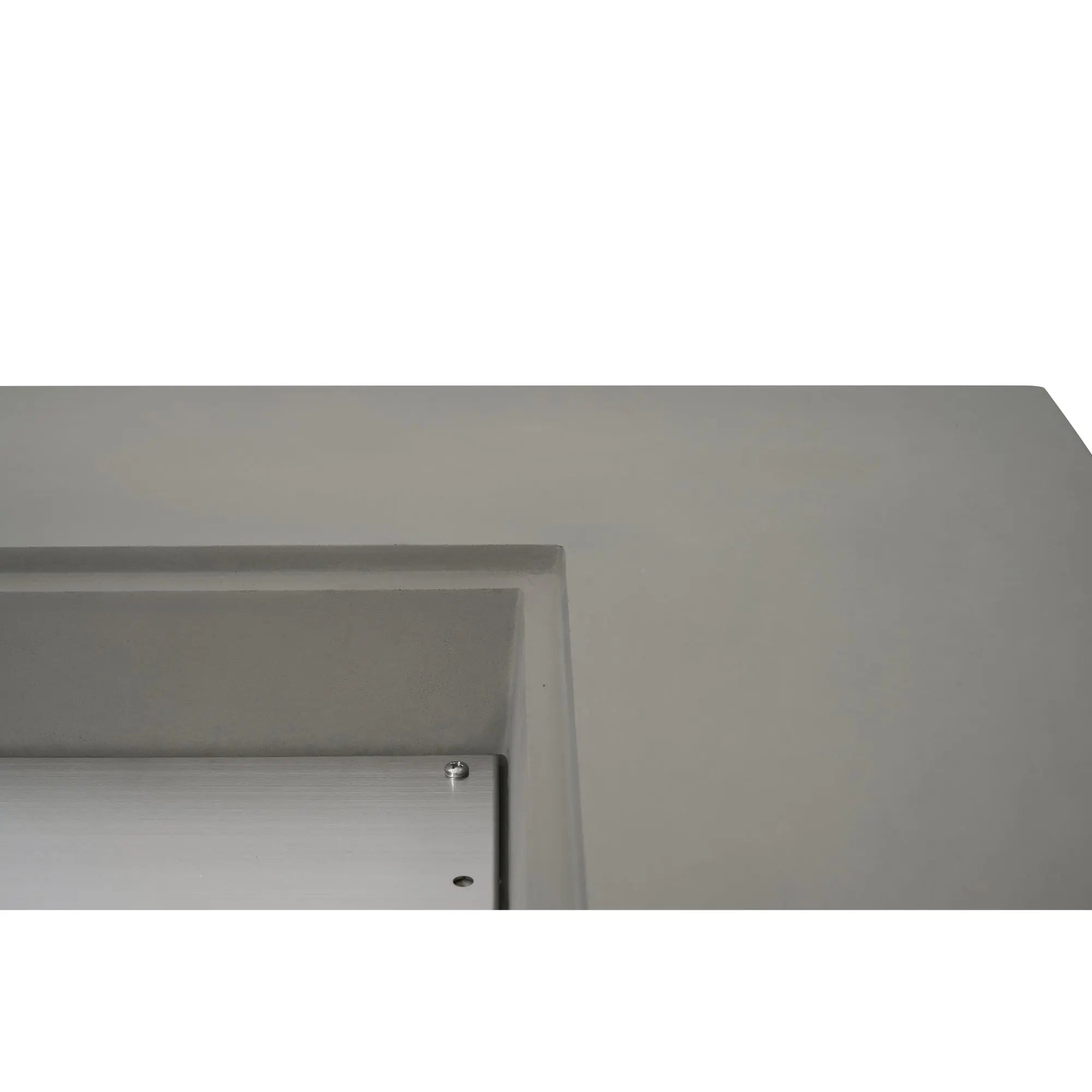 Ravello 72″ Rectangular Concrete Gas Fire Table – Elementi Pro 100K Elementi
