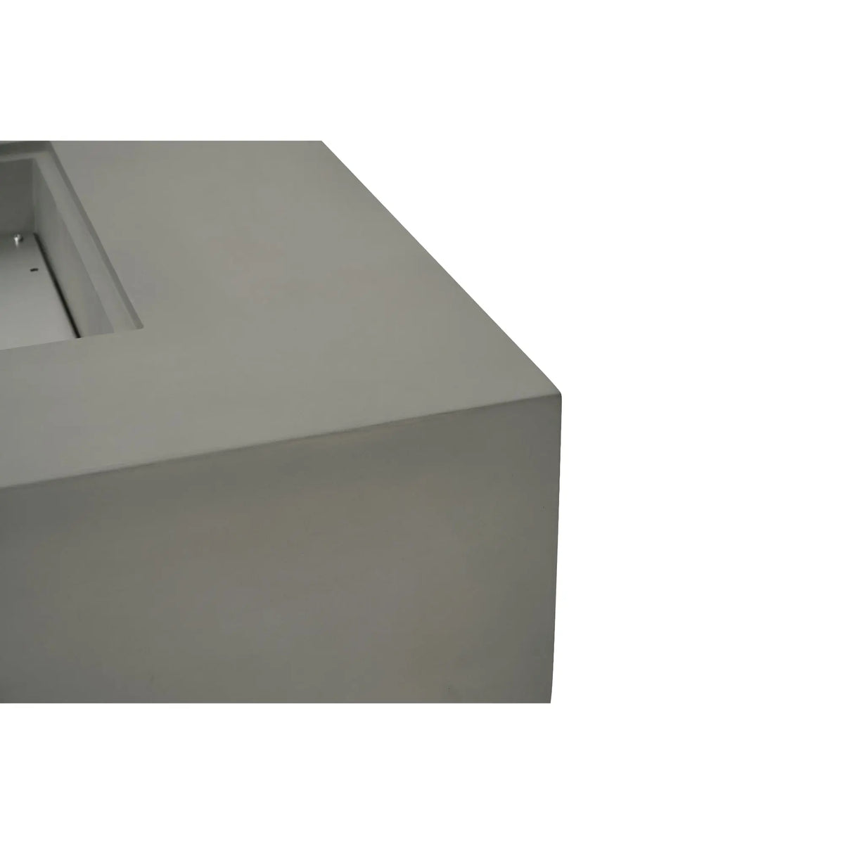 Ravello 72″ Rectangular Concrete Gas Fire Table – Elementi Pro 100K Elementi