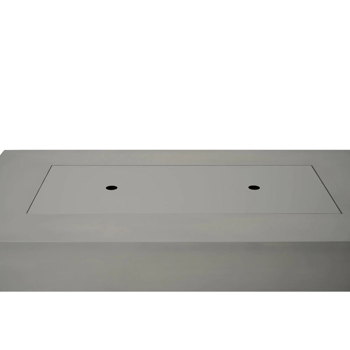 Ravello 72″ Rectangular Concrete Gas Fire Table – Elementi Pro 100K Elementi