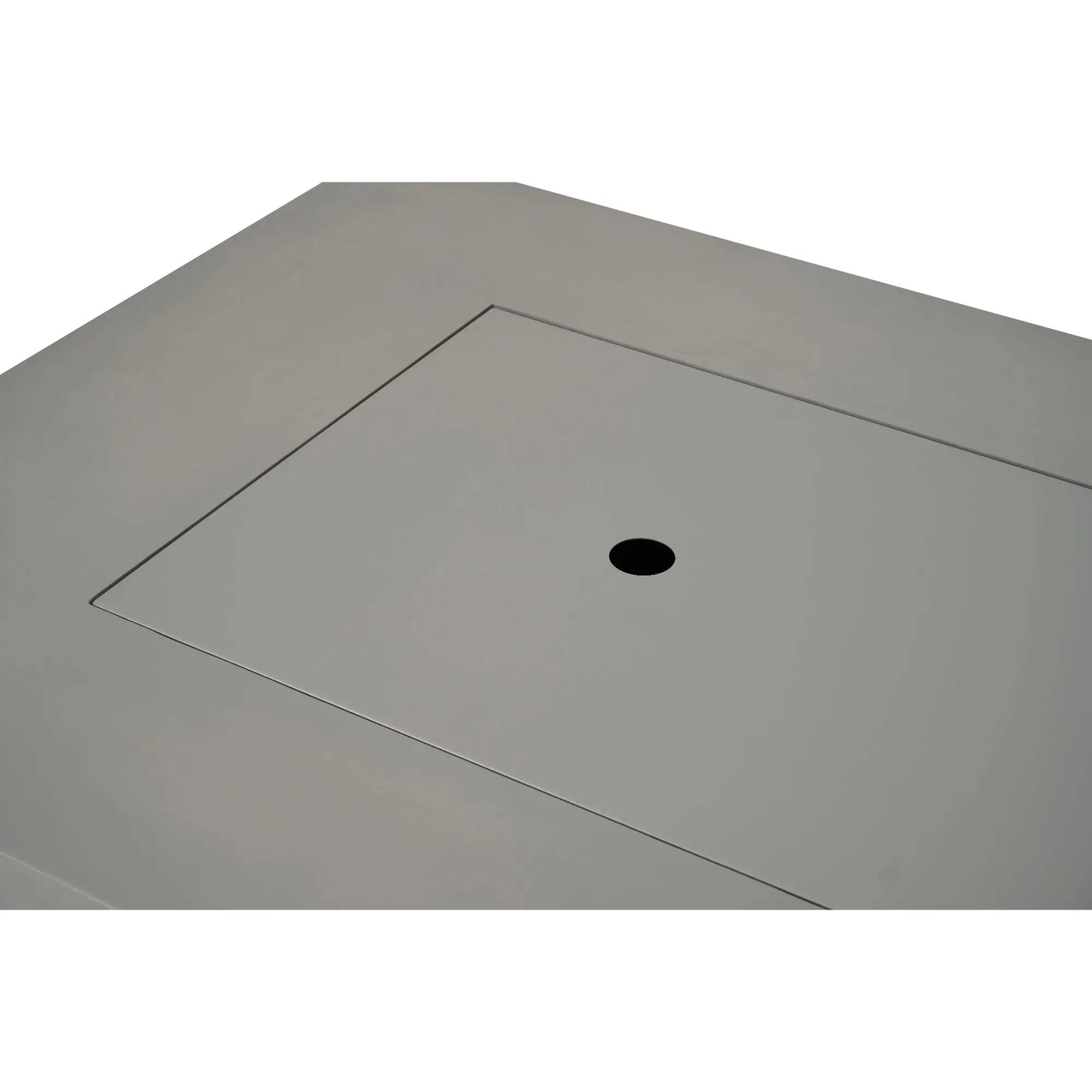 Ravello 72″ Rectangular Concrete Gas Fire Table – Elementi Pro 100K Elementi