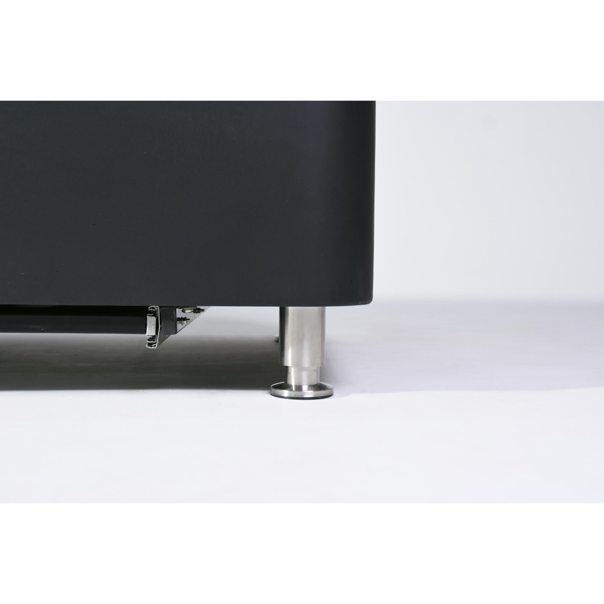 Valencia 62″ Rectangular Marble Porcelain Top Gas Fire Table – Elementi Plus