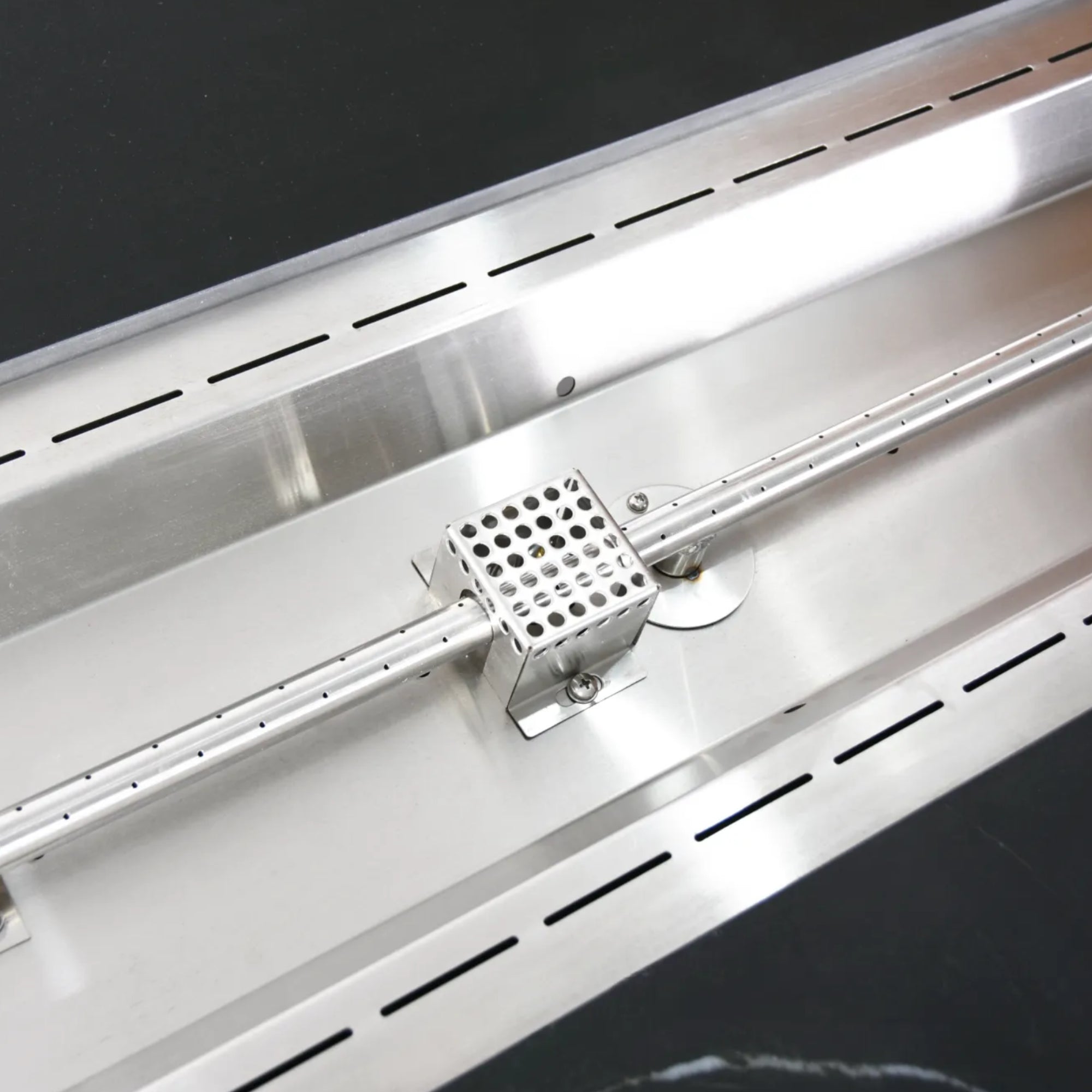 Varna 60″ Rectangular Marble Porcelain Gas Fire Table – Elementi Plus