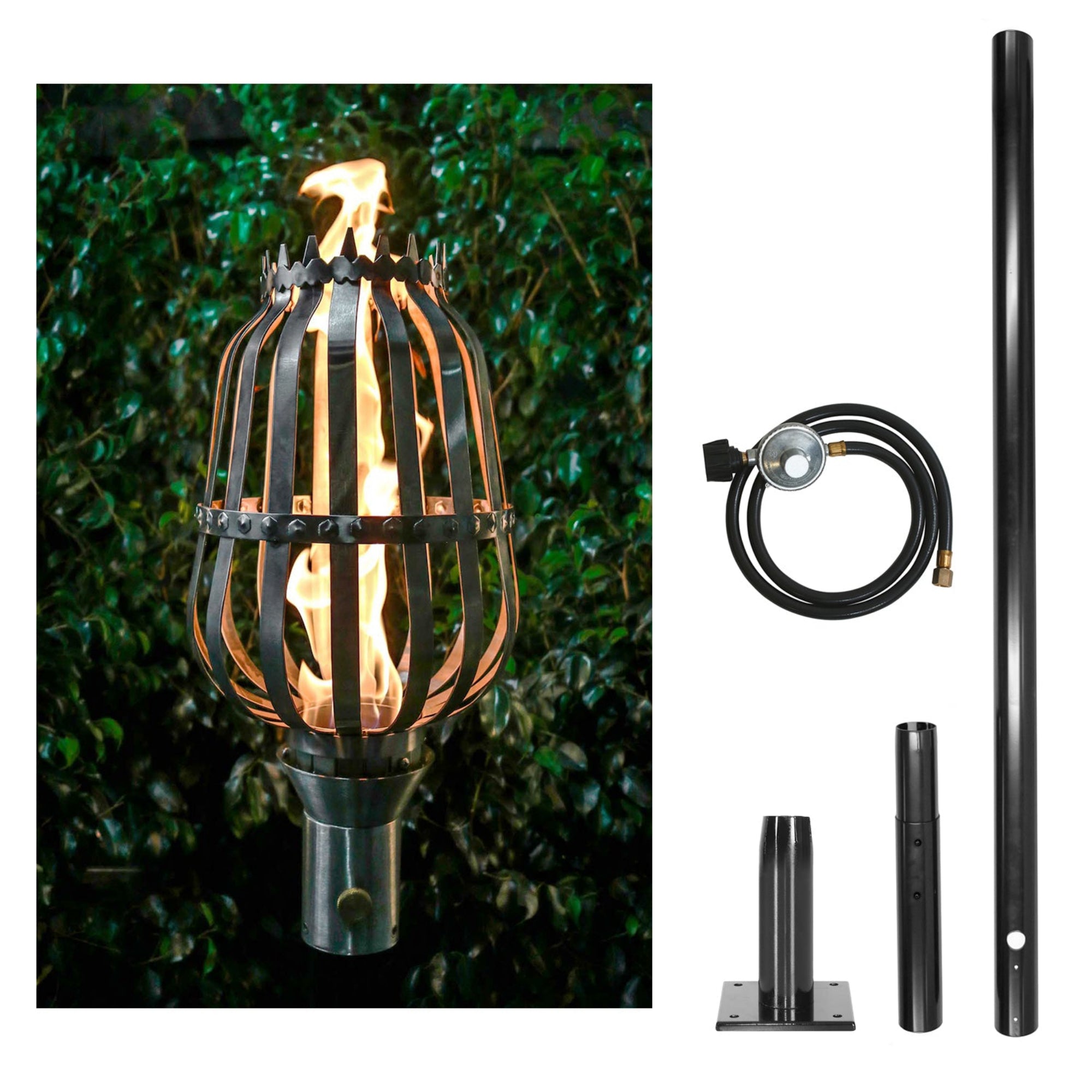 Urn Gas Torch Kit with In-Ground Post – The Outdoor Plus