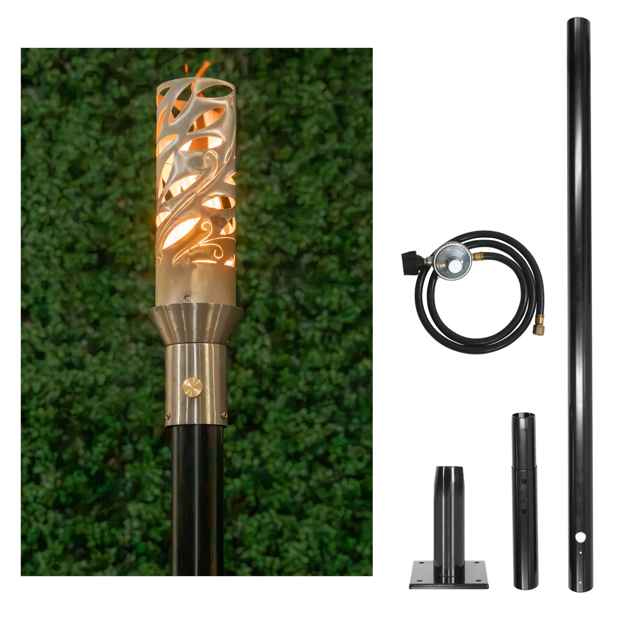 Havana Gas Torch Kit with In-Ground Post – The Outdoor Plus