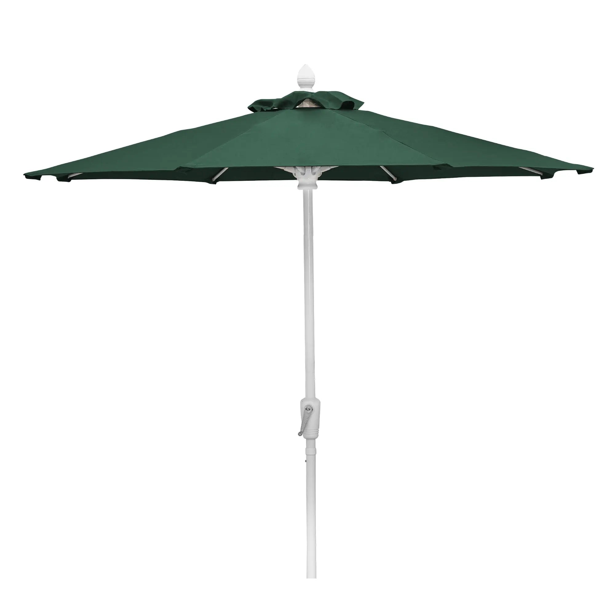 FiberBuilt 9' Oct Patio Umbrella – Crank Lift – Solution-Dyed Poly Canopy