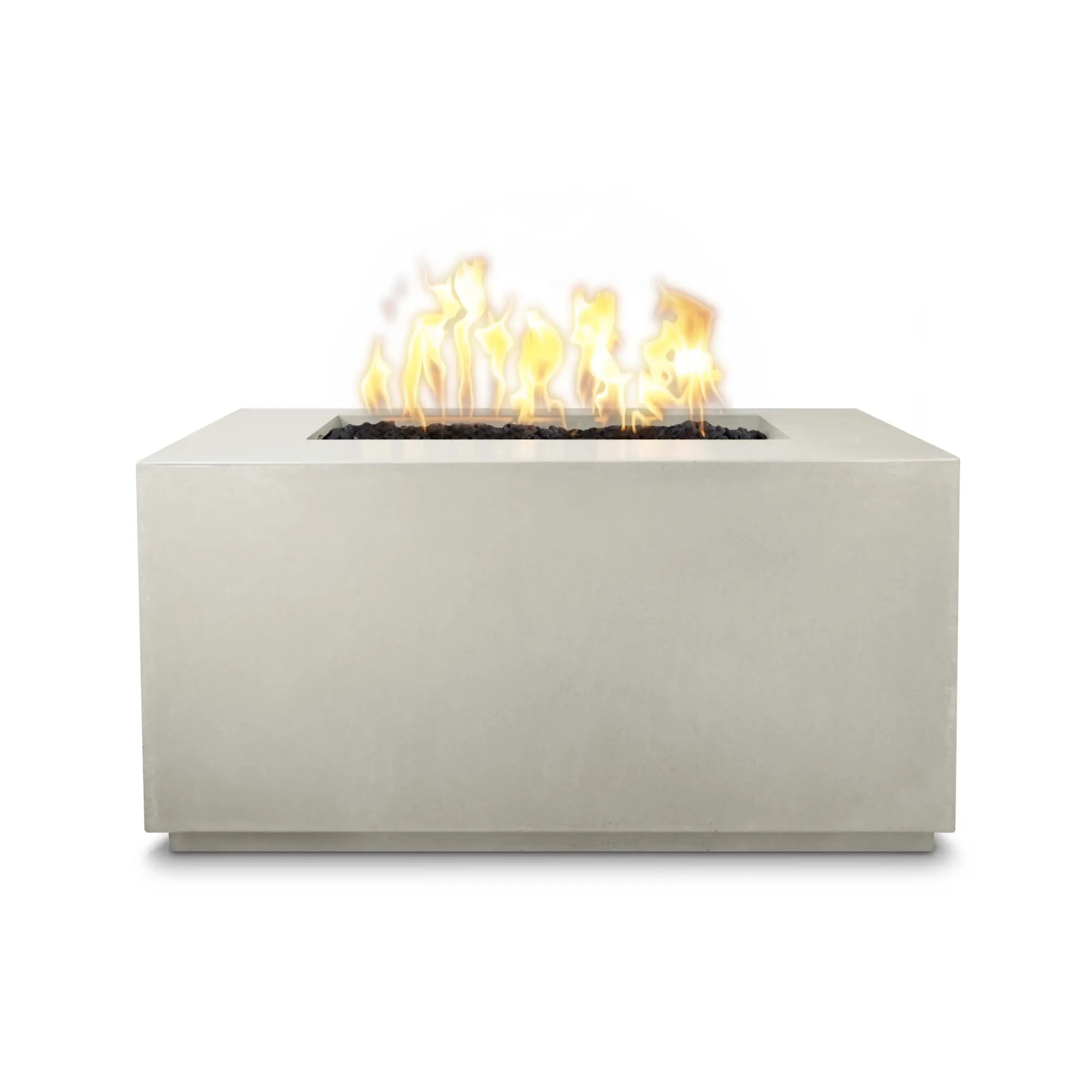 Pismo 48" Rectangular Concrete Gas Fire Pit – The Outdoor Plus The Outdoor Plus