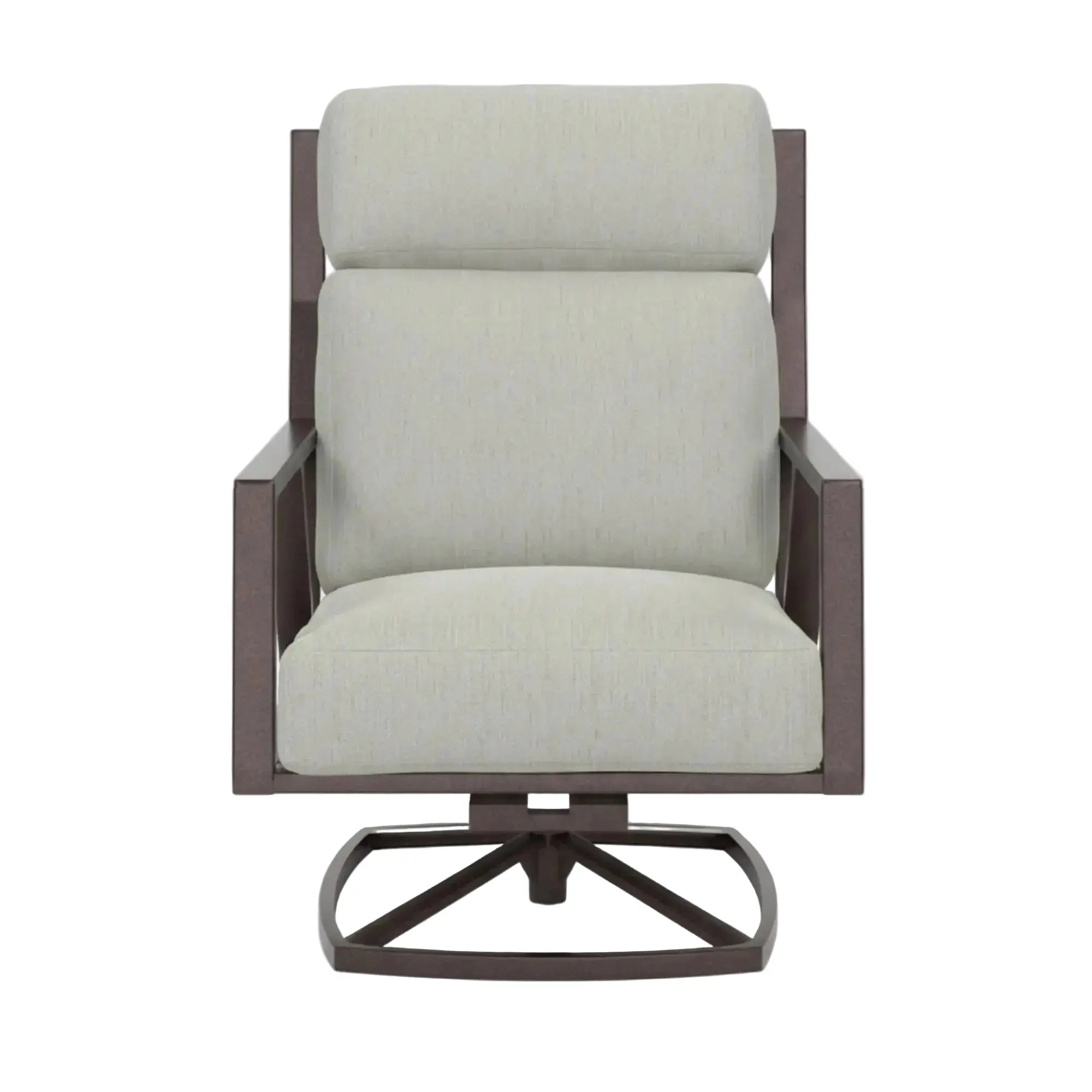 Aris Swivel Rocker in Pique Gravel