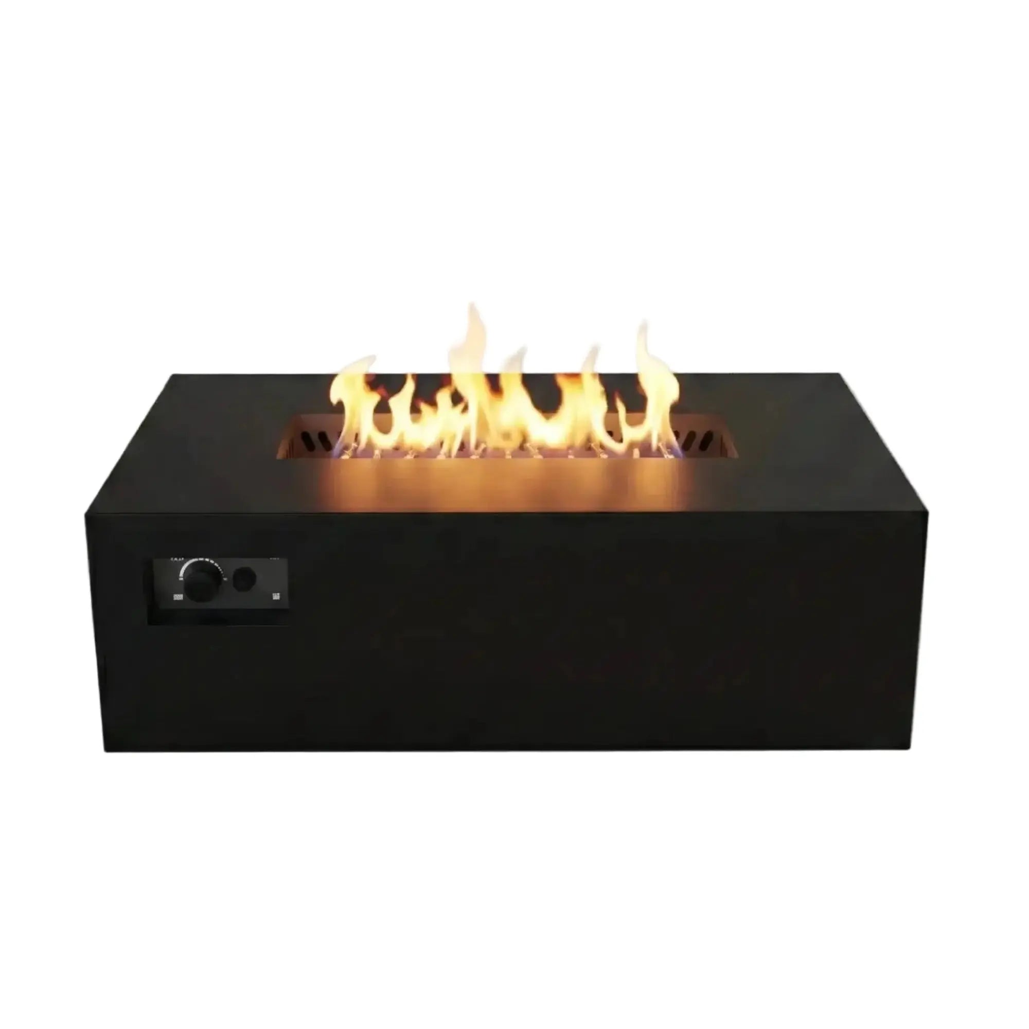 R48 AON 48″ Rectangular Steel Gas Fire Table – Warming Trends Warming Trends
