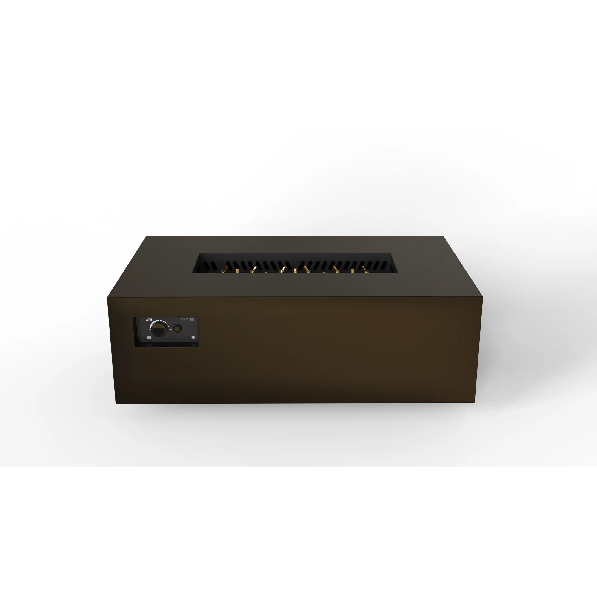 R48 AON 48″ Rectangular Steel Gas Fire Table – Warming Trends