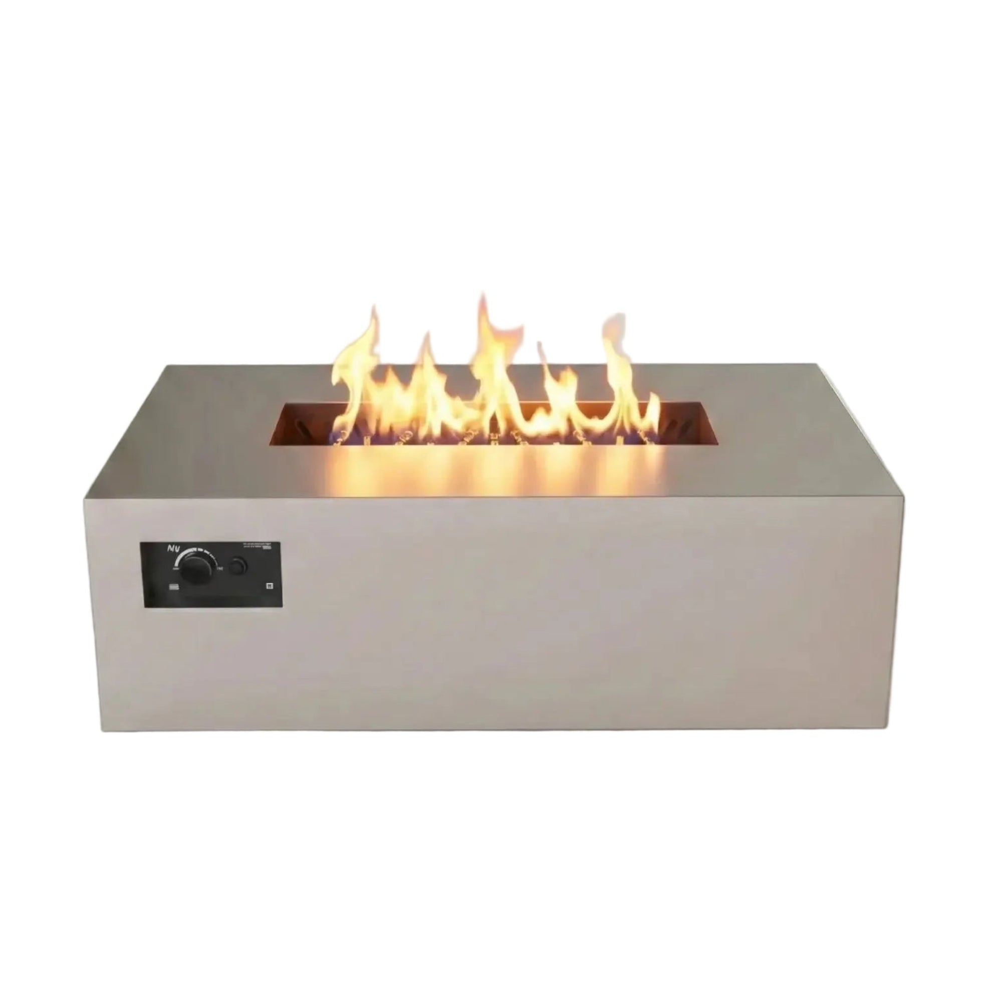 R48 AON 48″ Rectangular Steel Gas Fire Table – Warming Trends