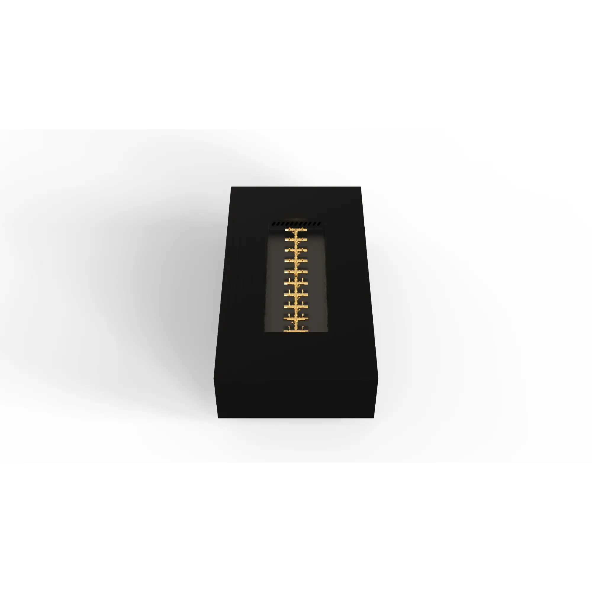 R72 AON 72″ Rectangular Steel Gas Fire Table – Warming Trends