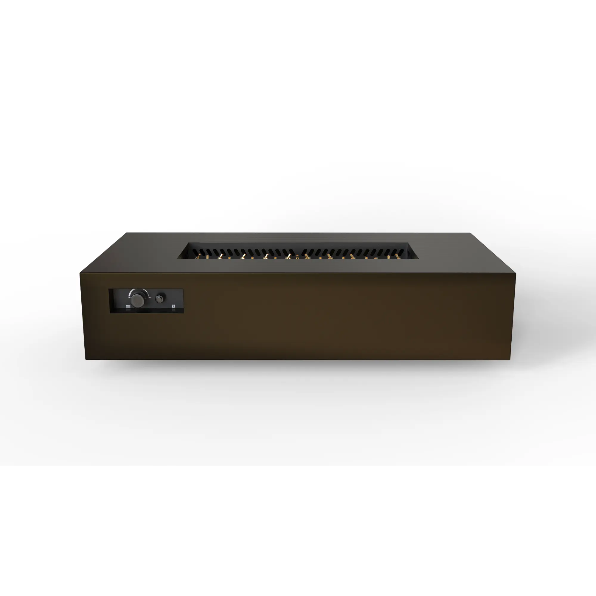 R72 AON 72″ Rectangular Steel Gas Fire Table – Warming Trends