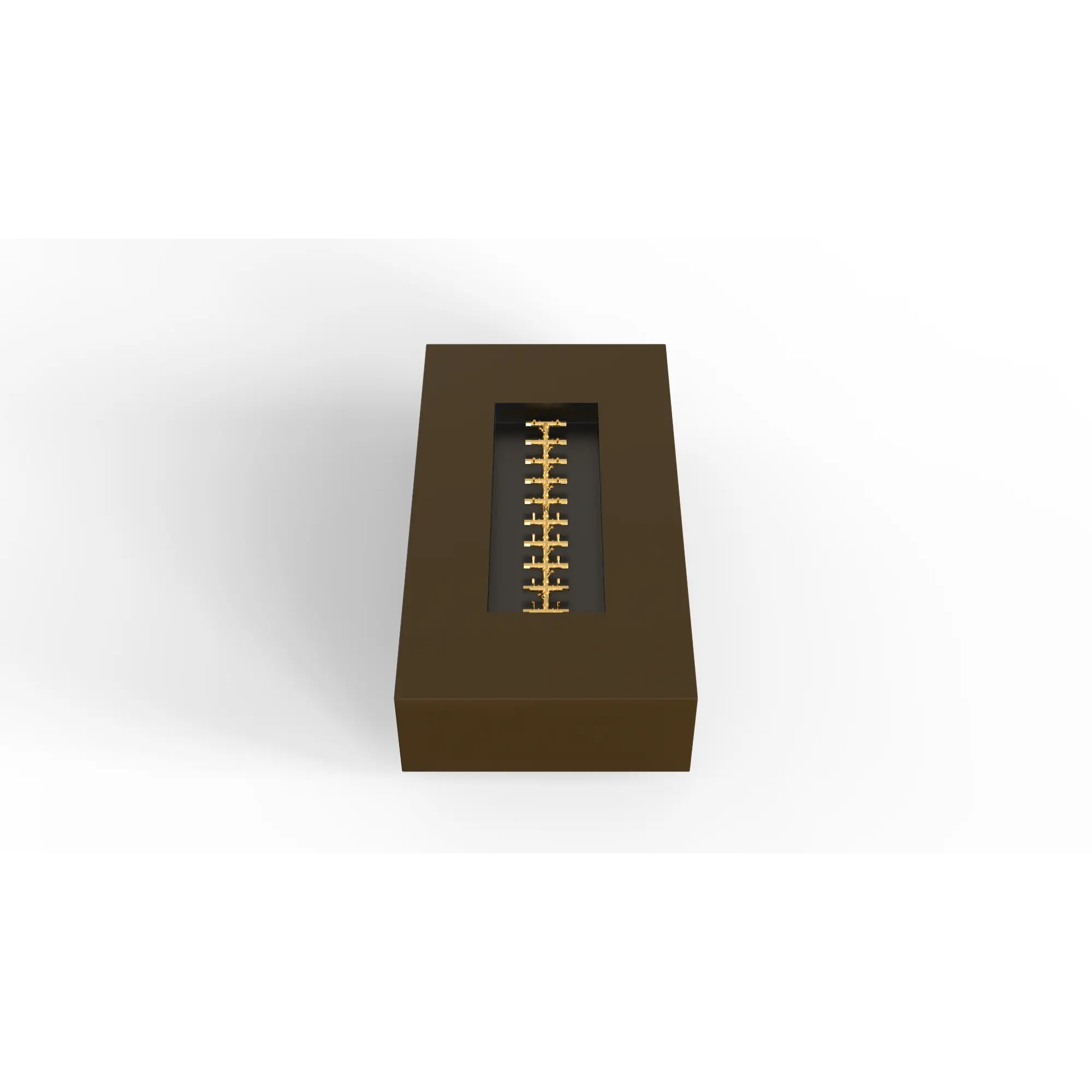 R72 AON 72″ Rectangular Steel Gas Fire Table – Warming Trends