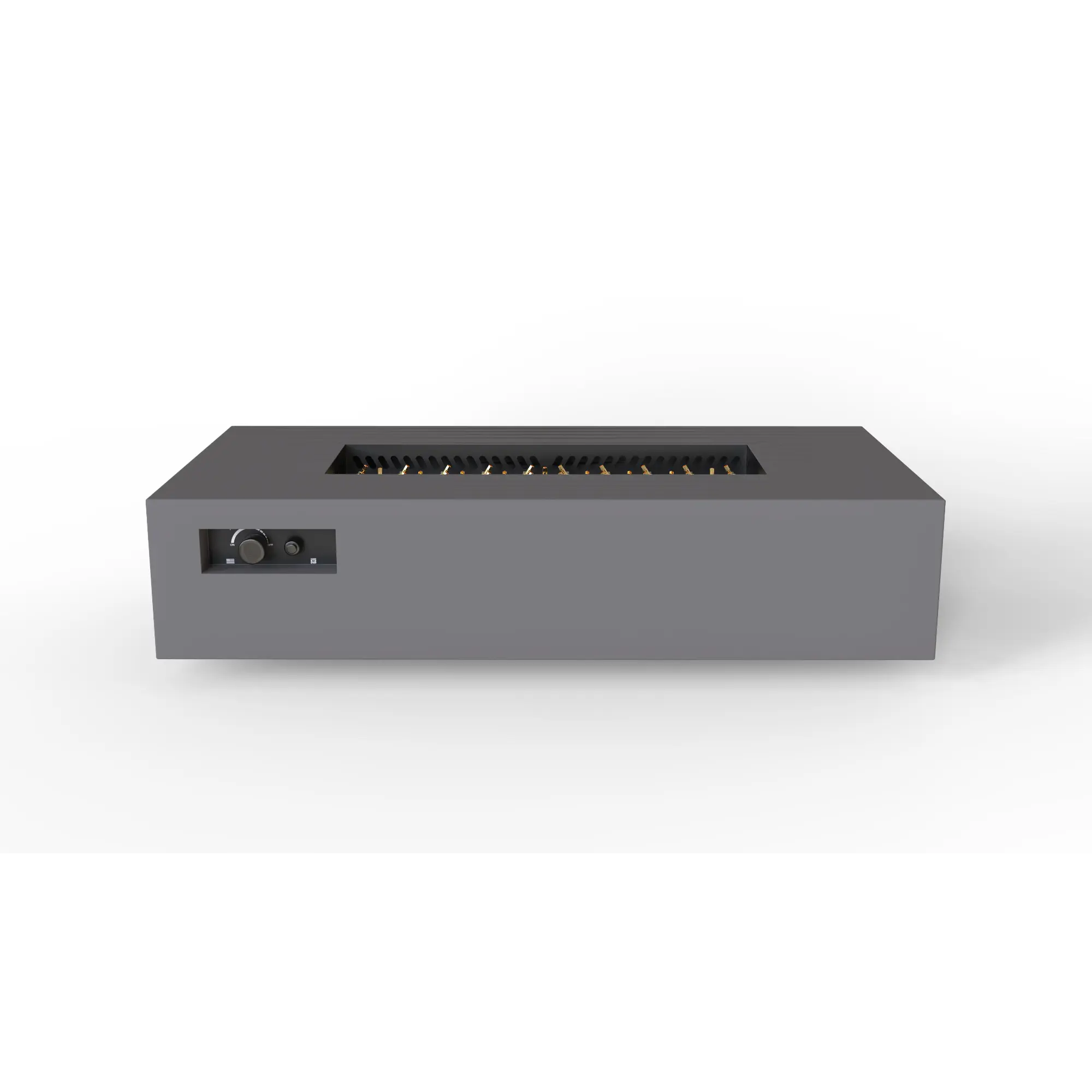 R72 AON 72″ Rectangular Steel Gas Fire Table – Warming Trends