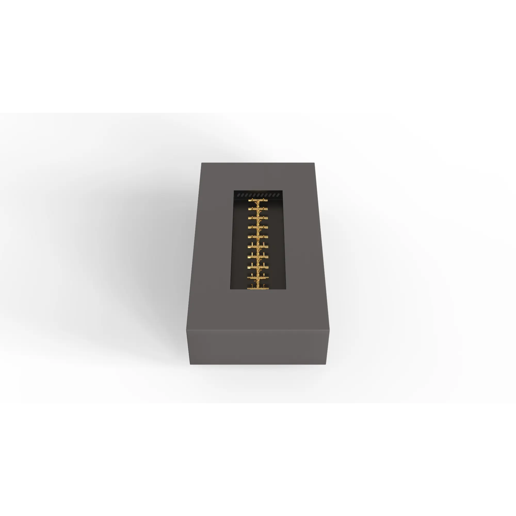 R72 AON 72″ Rectangular Steel Gas Fire Table – Warming Trends