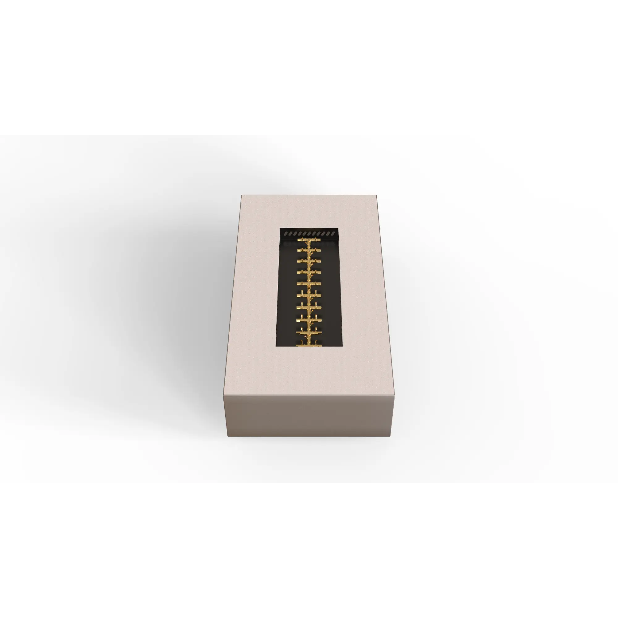 R72 AON 72″ Rectangular Steel Gas Fire Table – Warming Trends