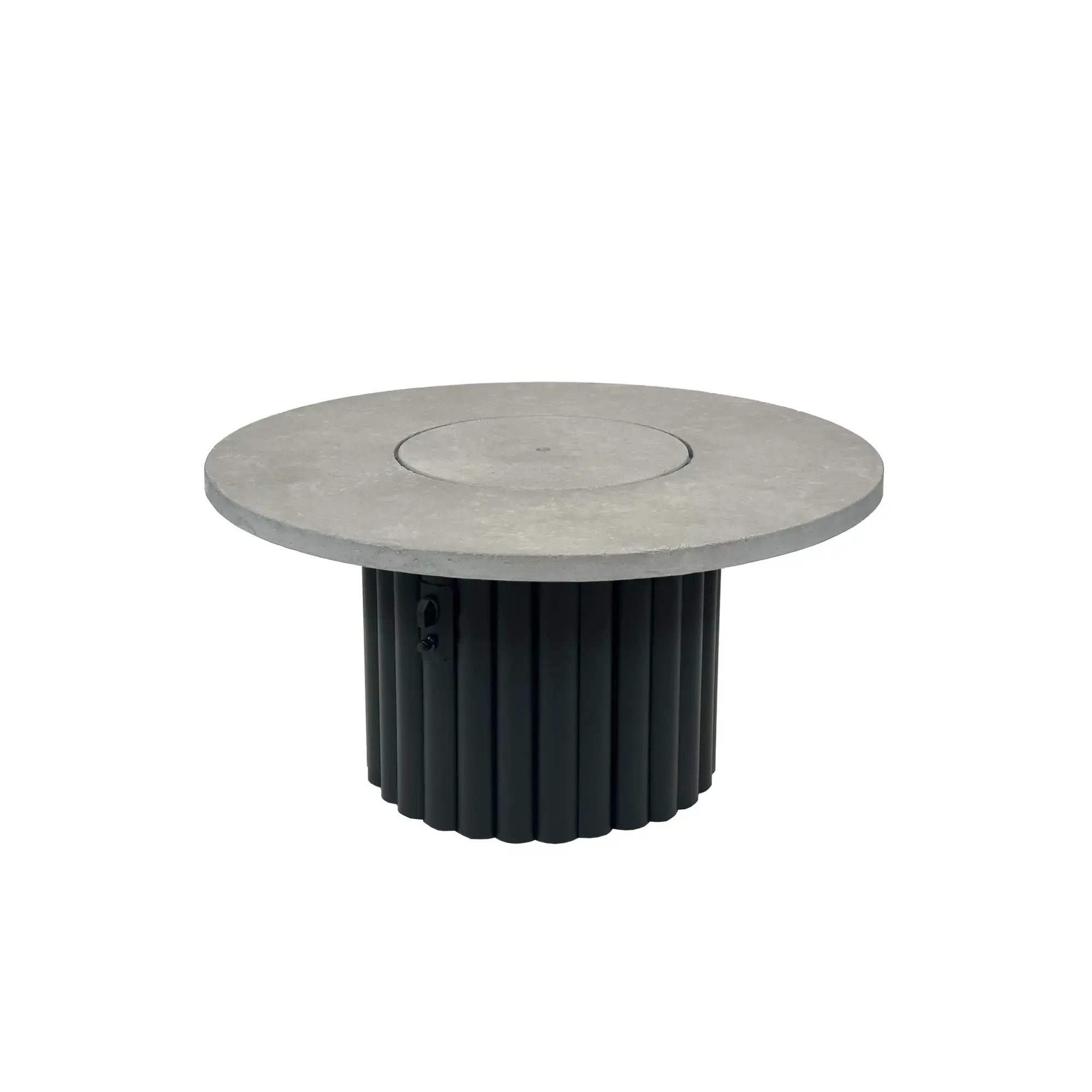 Reverie 48" Round Gas Fire Pit Table - The Outdoor GreatRoom Company The Outdoor GreatRoom Company