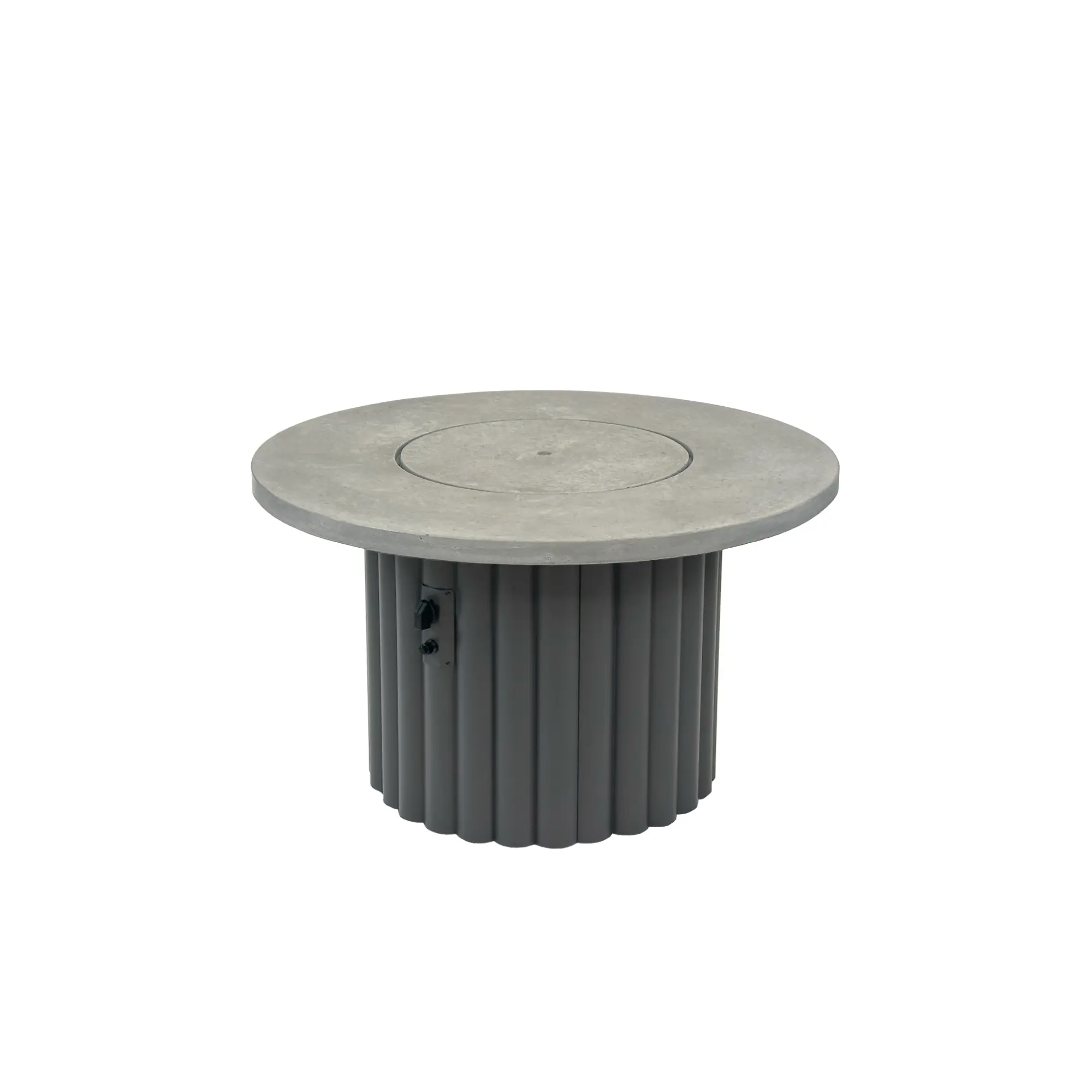 Reverie 42" Round Gas Fire Pit Table - The Outdoor GreatRoom Company